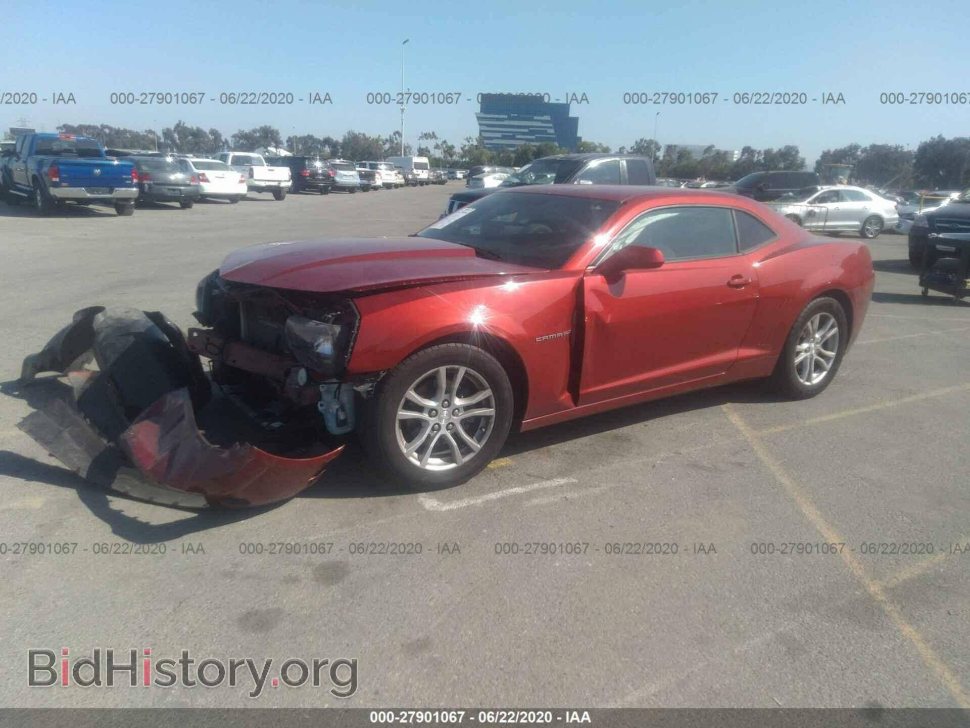 2014 CHEVROLET CAMARO - VIN: 2G1FA1E36E9195723 - Фото 2