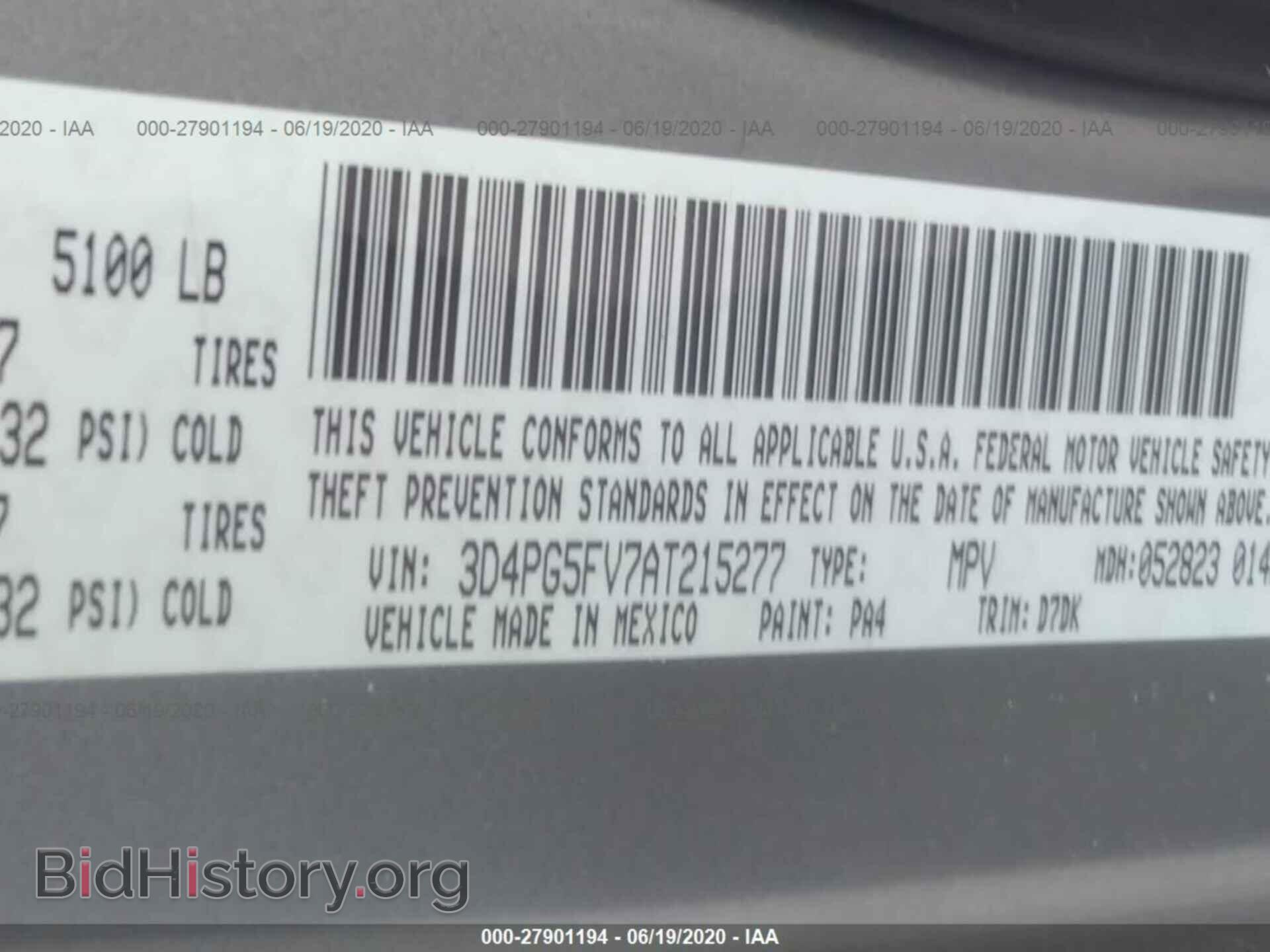 2010 DODGE JOURNEY - VIN: 3D4PG5FV7AT215277 - Фото 9