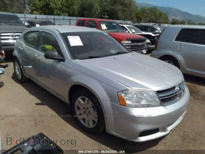 2011 Dodge AVENGER Express, silver — VIN 1B3BD4FB2BN543788, IAAI