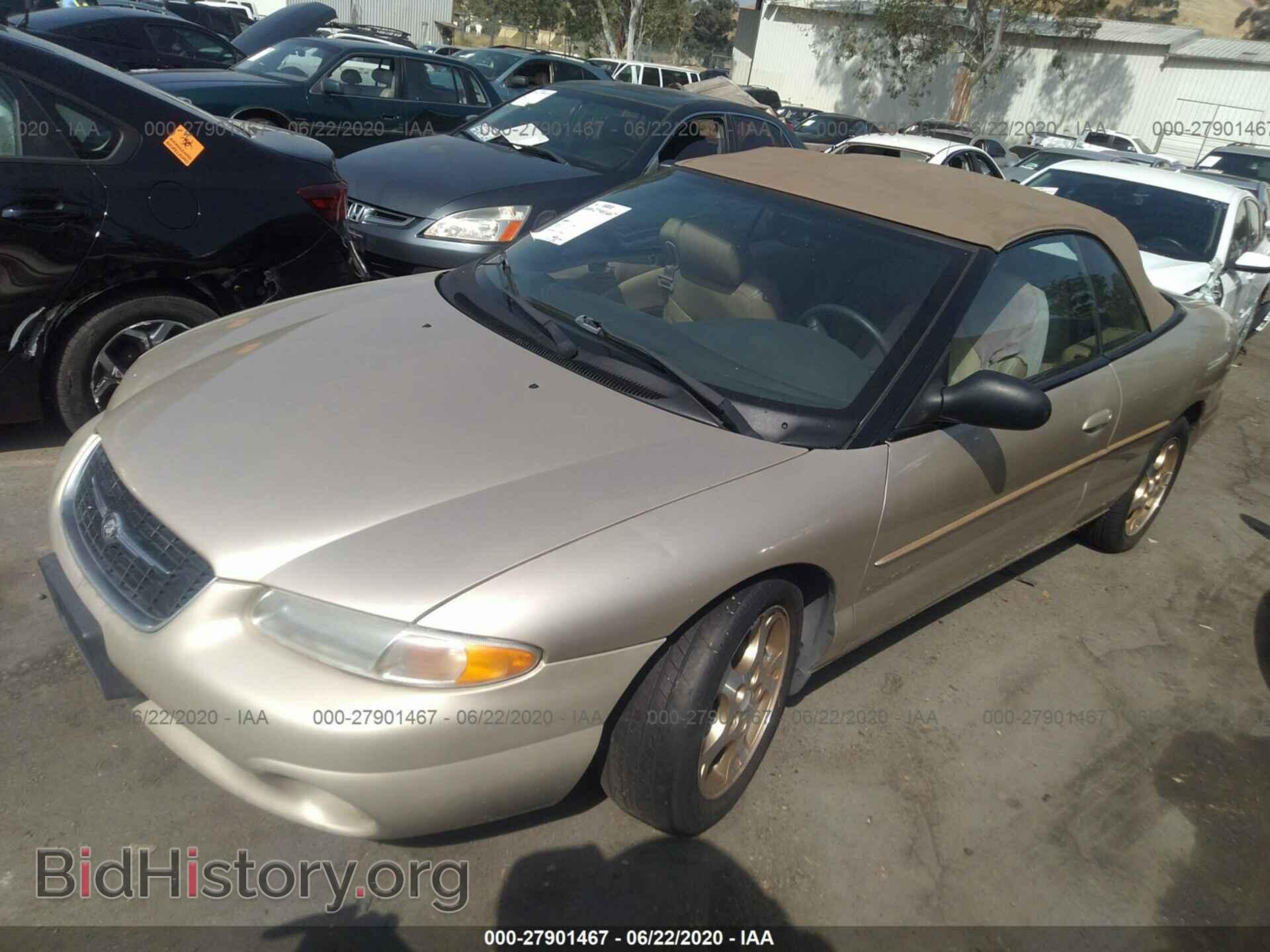 2000 CHRYSLER SEBRING - VIN: 3C3EL55H2YT211082 - Фото 2