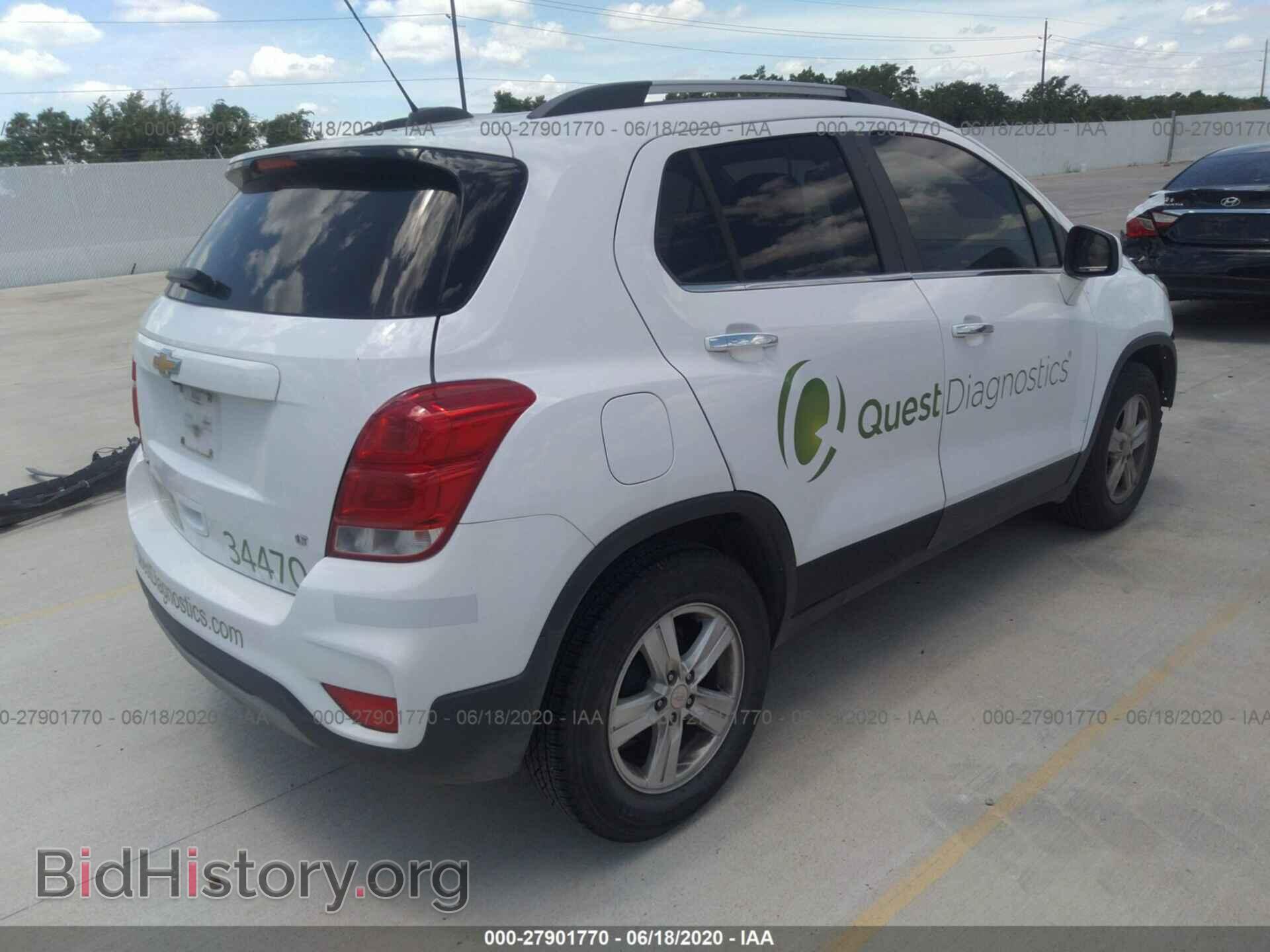 2017 CHEVROLET TRAX - VIN: 3GNCJLSB4HL189302 - Фото 4