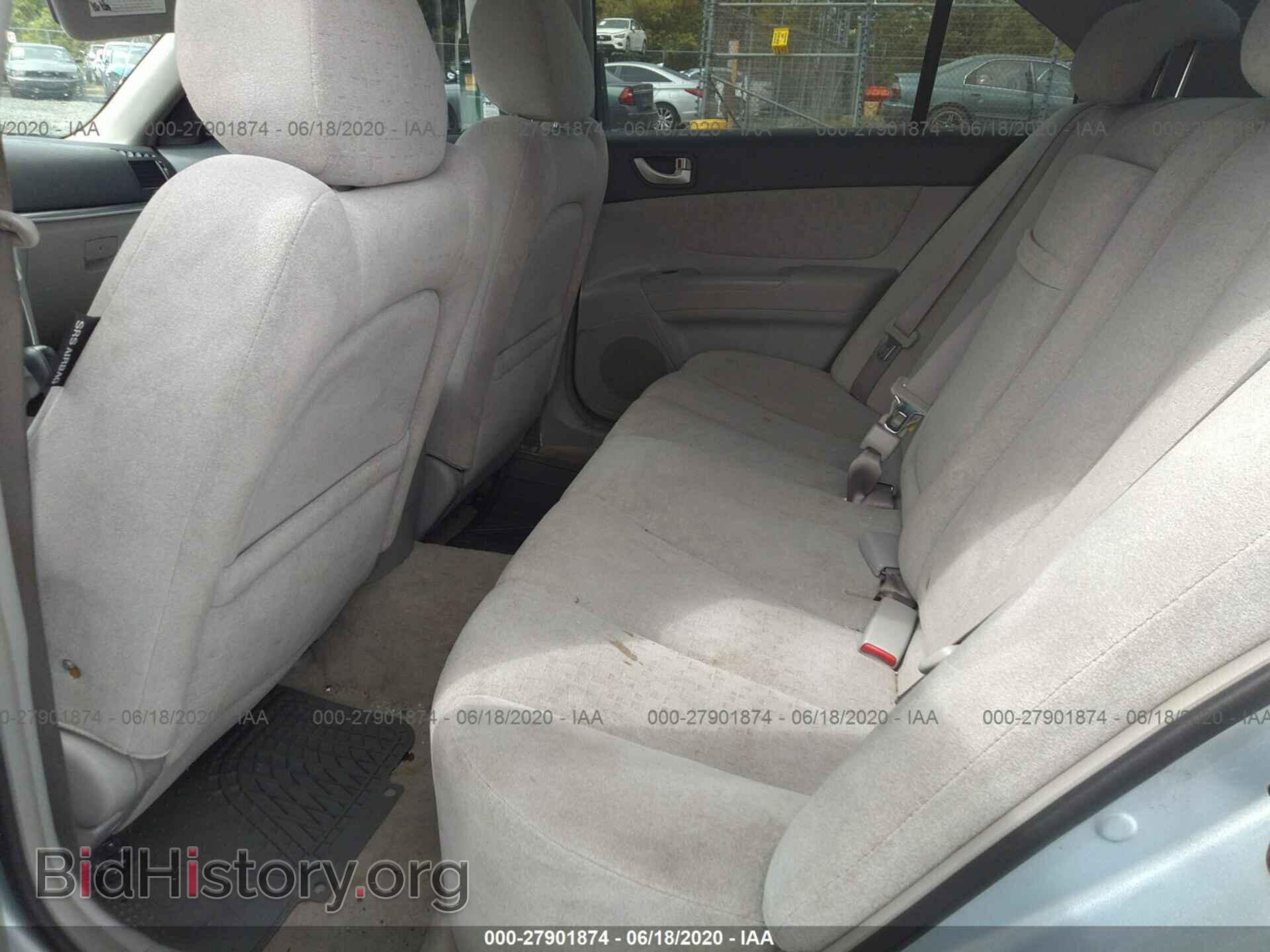 2007 HYUNDAI SONATA - VIN: 5NPEU46F87H188535 - Фото 8