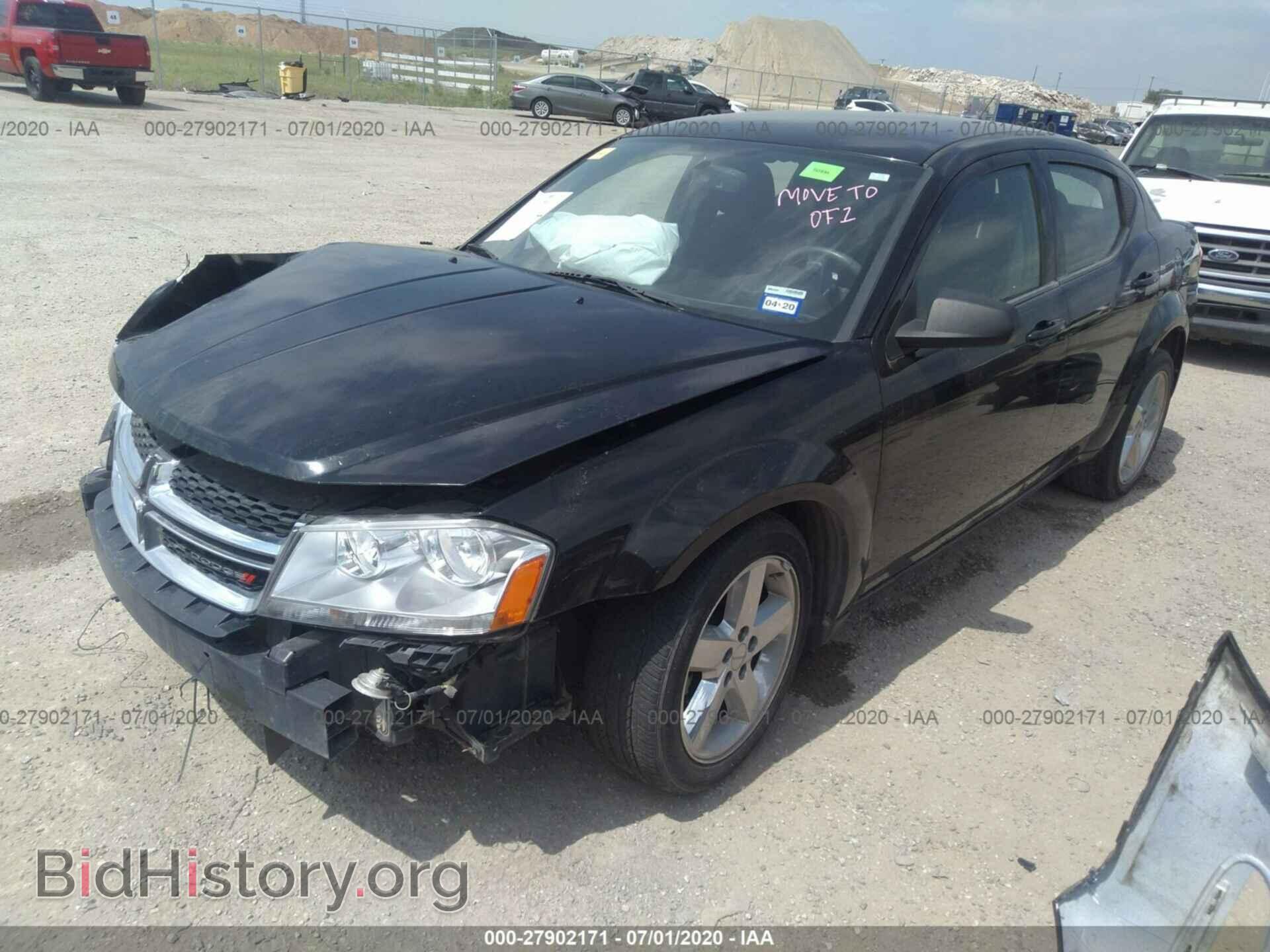 2013 DODGE AVENGER - VIN: 1C3CDZAB1DN657683 - Photo 2