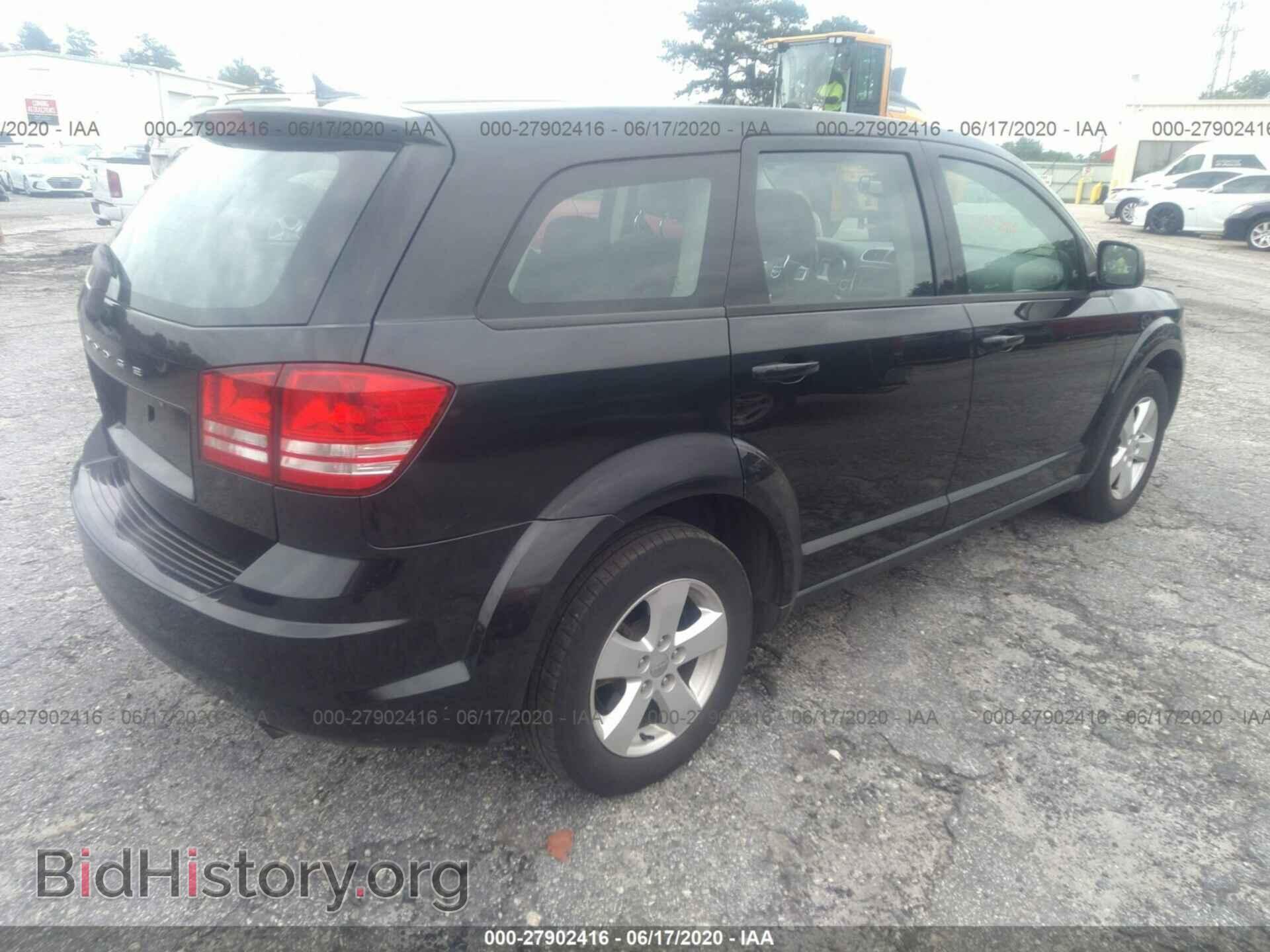2013 DODGE JOURNEY - VIN: 3C4PDCAB3DT562066 - Фото 4