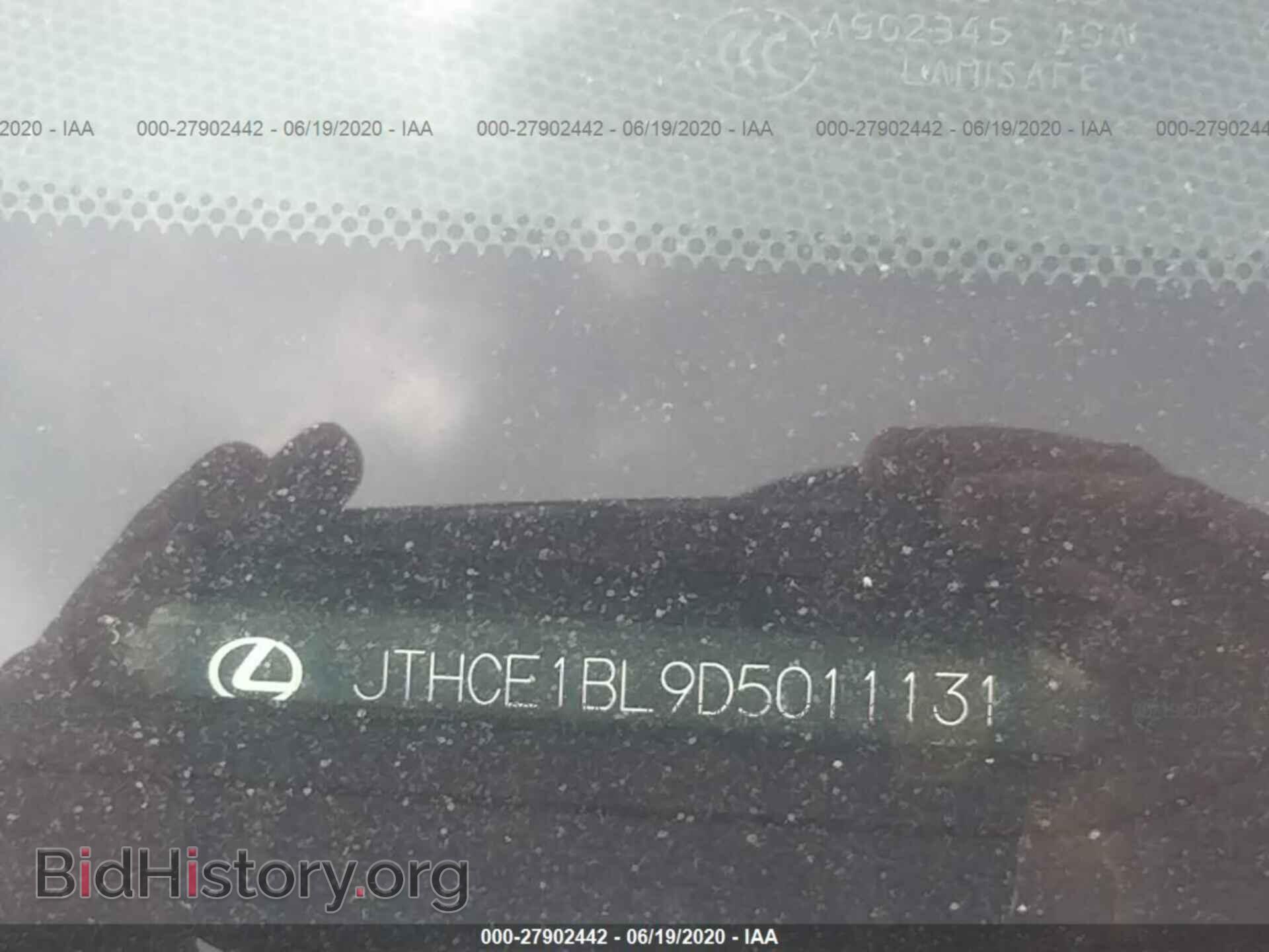 2013 LEXUS GS 350 - VIN: JTHCE1BL9D5011131 - Фото 9