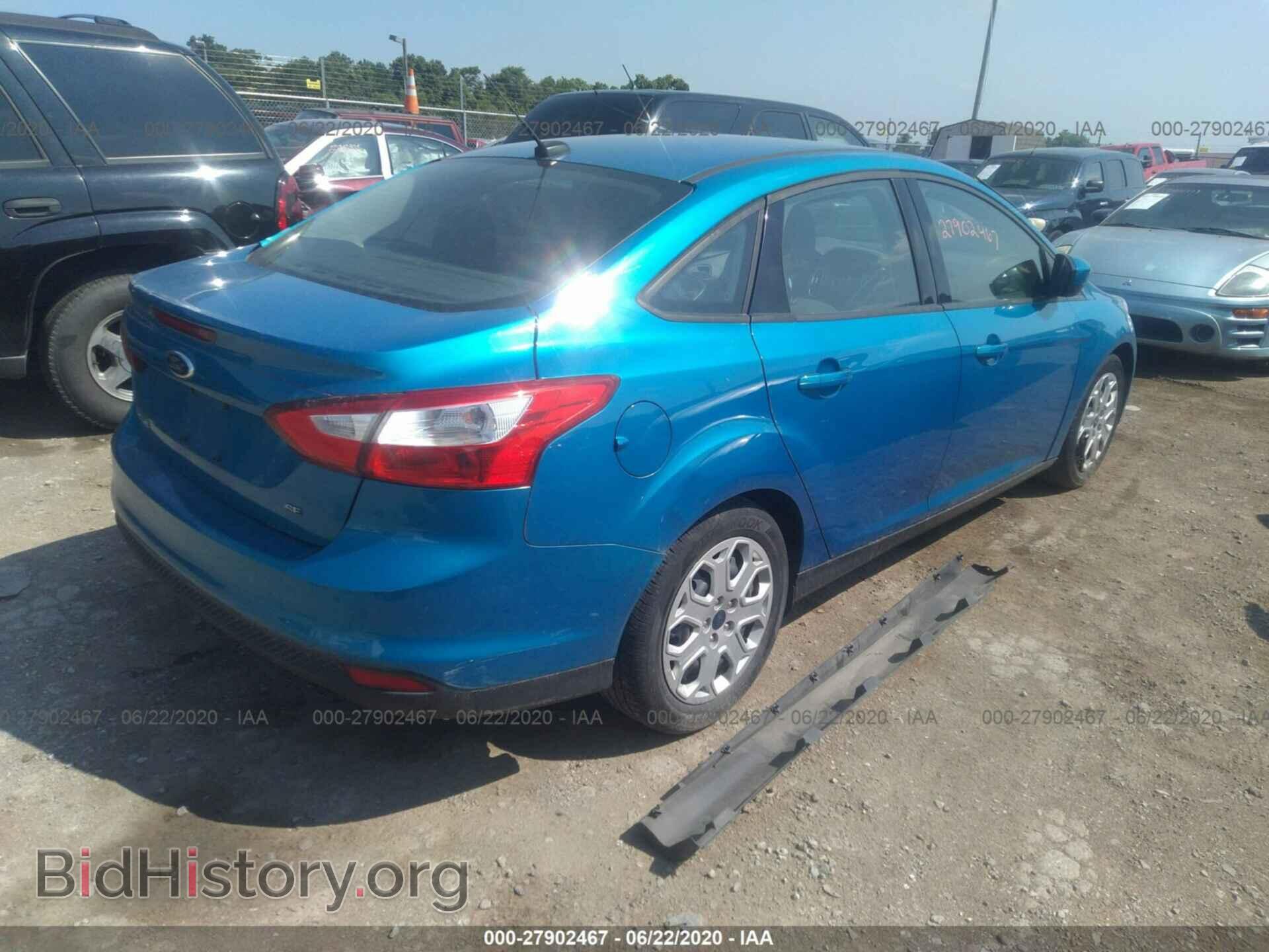 2012 FORD FOCUS - VIN: 1FAHP3F2XCL172019 - Photo 4