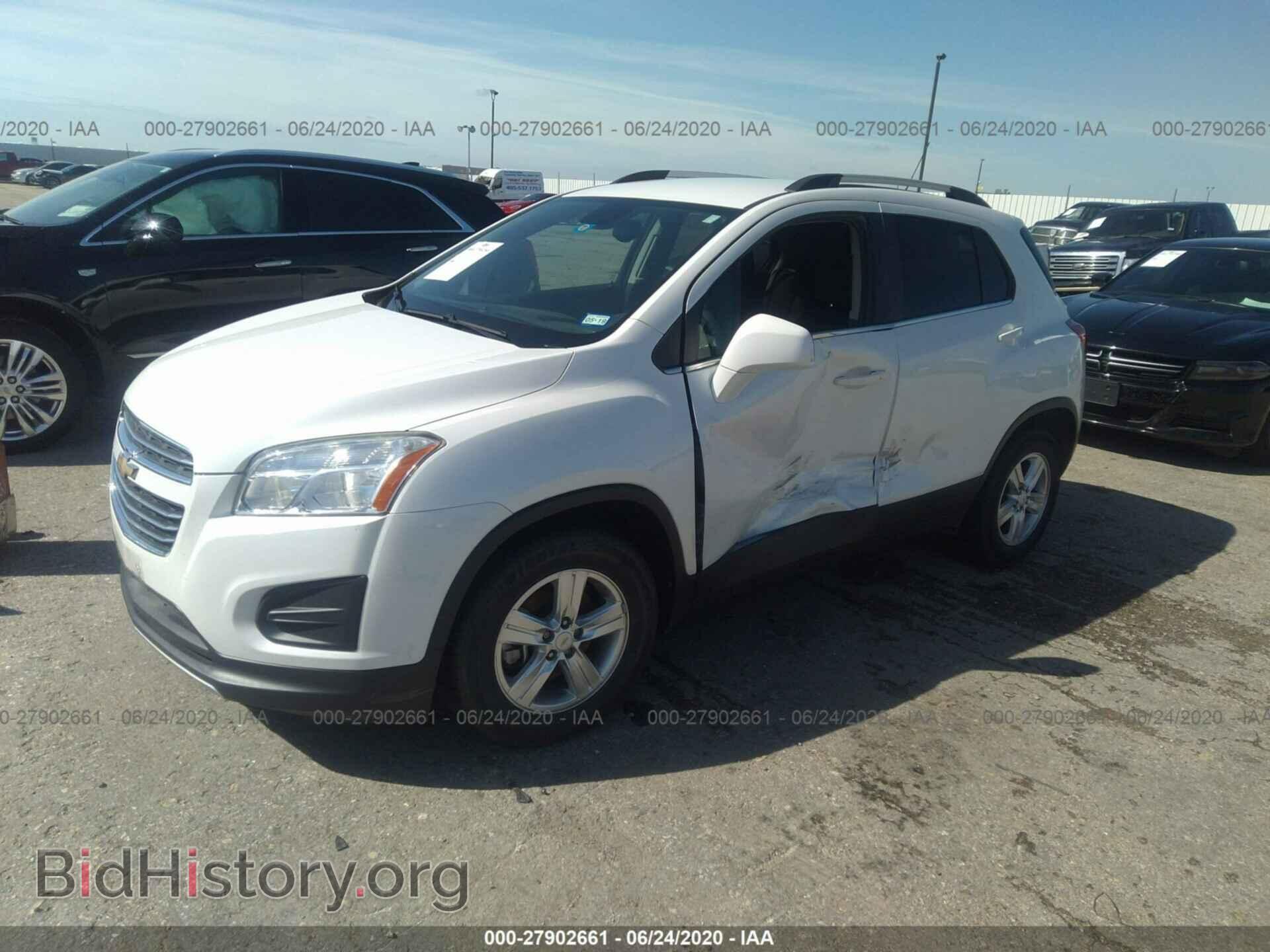2015 CHEVROLET TRAX - VIN: KL7CJLSB6FB257586 - Фото 2