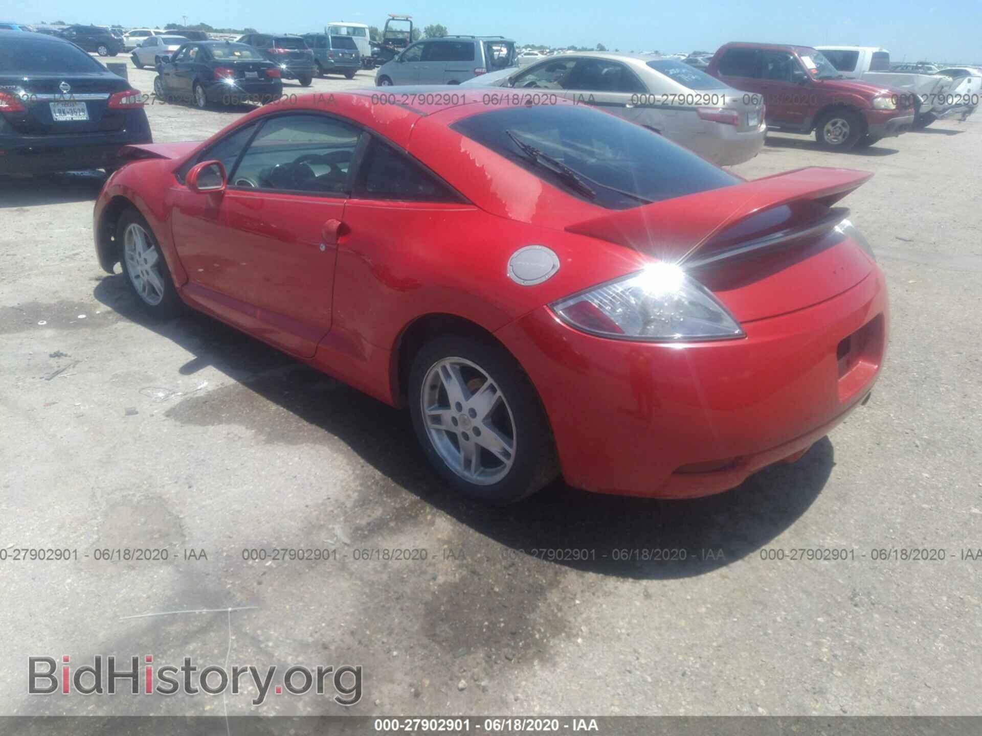2007 MITSUBISHI ECLIPSE - VIN: 4A3AK24F87E002484 - Фото 3