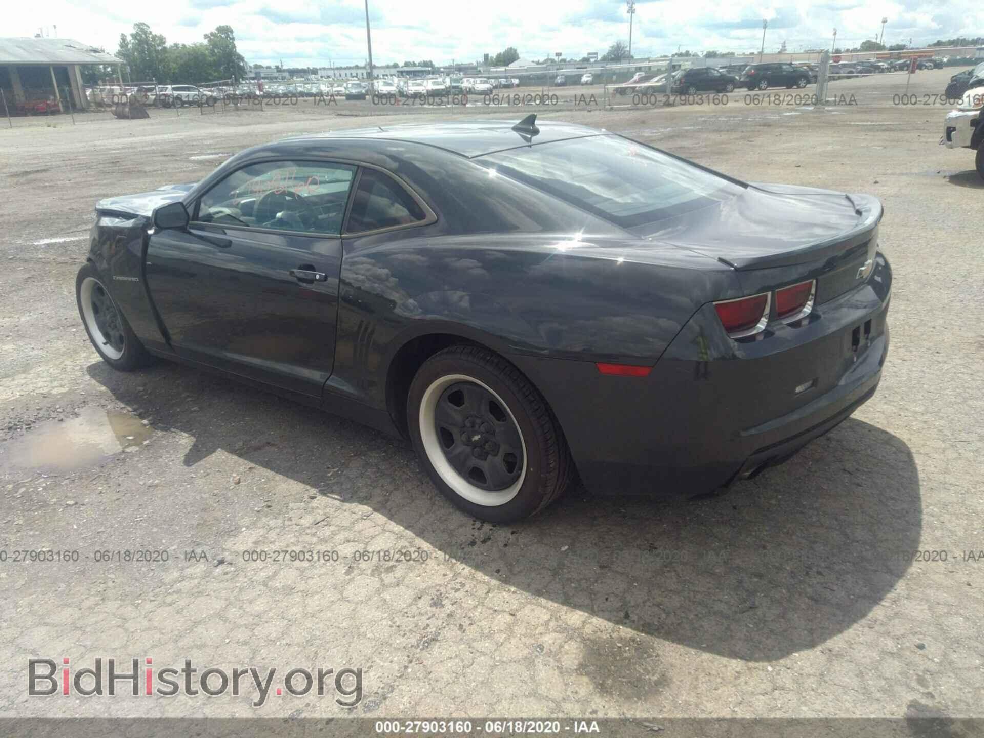2013 CHEVROLET CAMARO - VIN: 2G1FE1E30D9244272 - Фото 3