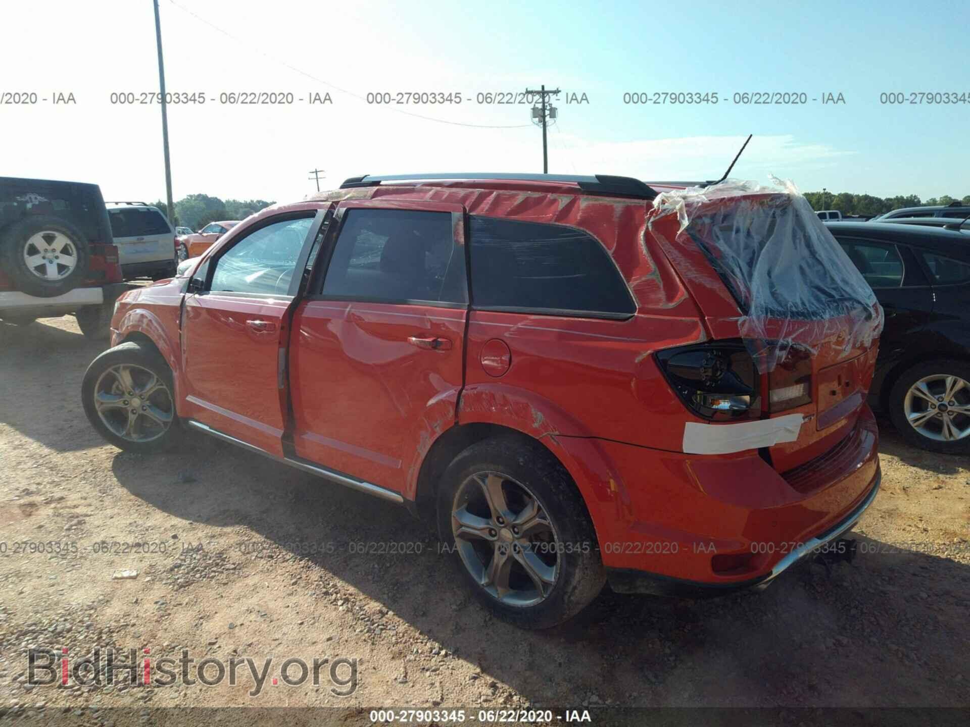 2017 DODGE JOURNEY - VIN: 3C4PDCGG9HT677800 - Фото 3