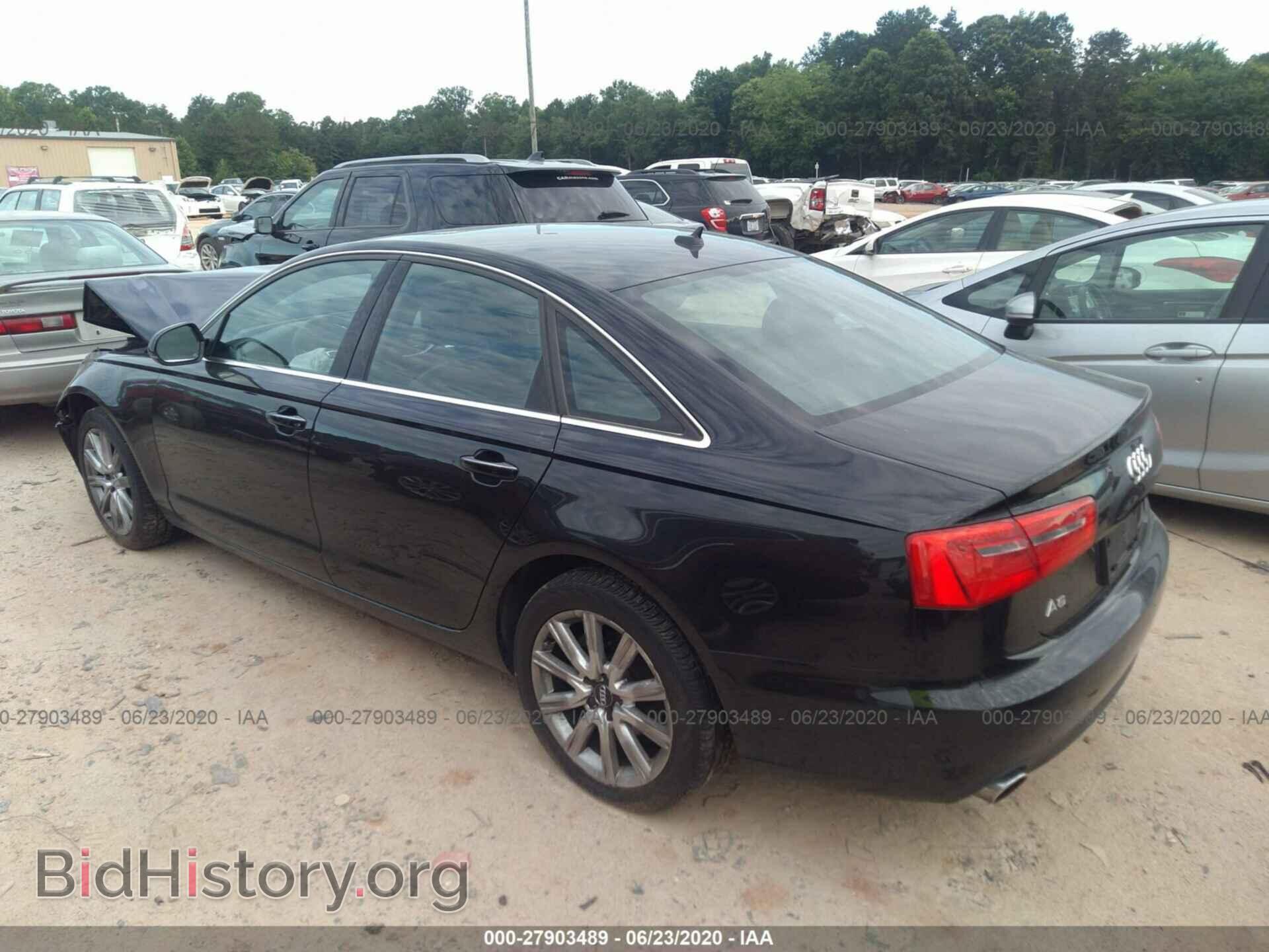 2013 AUDI A6 - VIN: WAUGFAFC2DN151545 - Фото 3