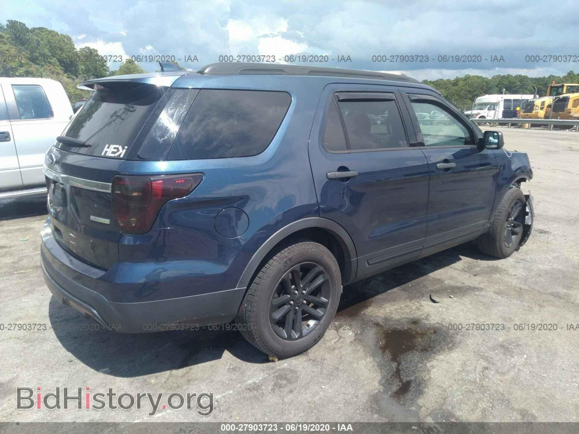 2016 FORD EXPLORER - VIN: 1FM5K7BH2GGC42653 - Фото 4