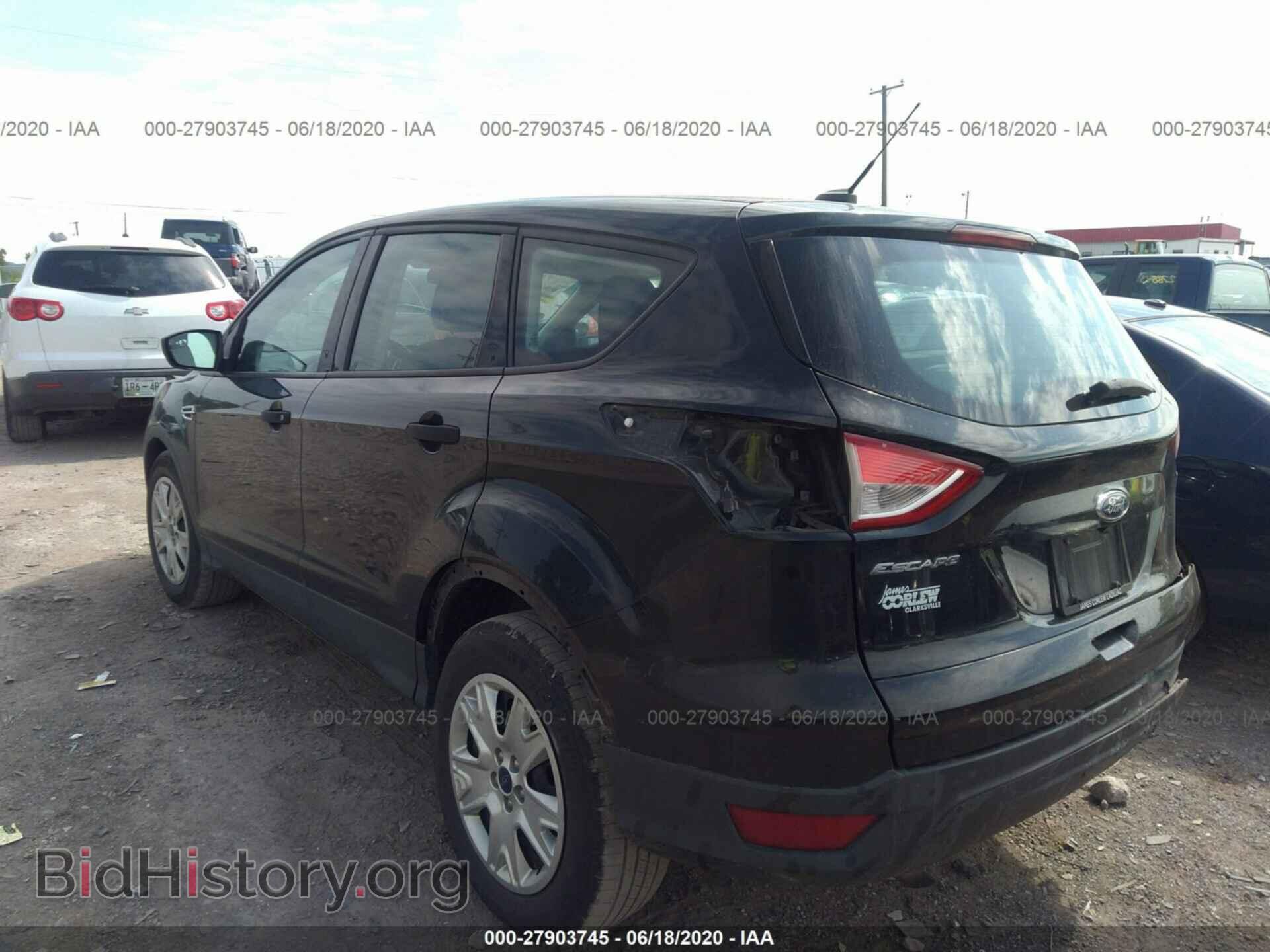 2014 FORD ESCAPE - VIN: 1FMCU0F74EUA11603 - Фото 3