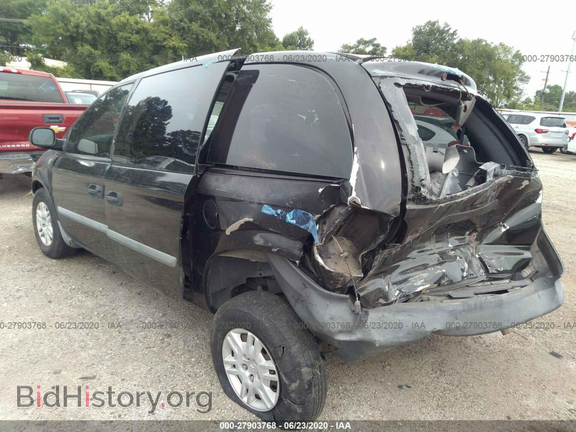 2006 DODGE CARAVAN - VIN: 1D4GP25BX6B703606 - Фото 3