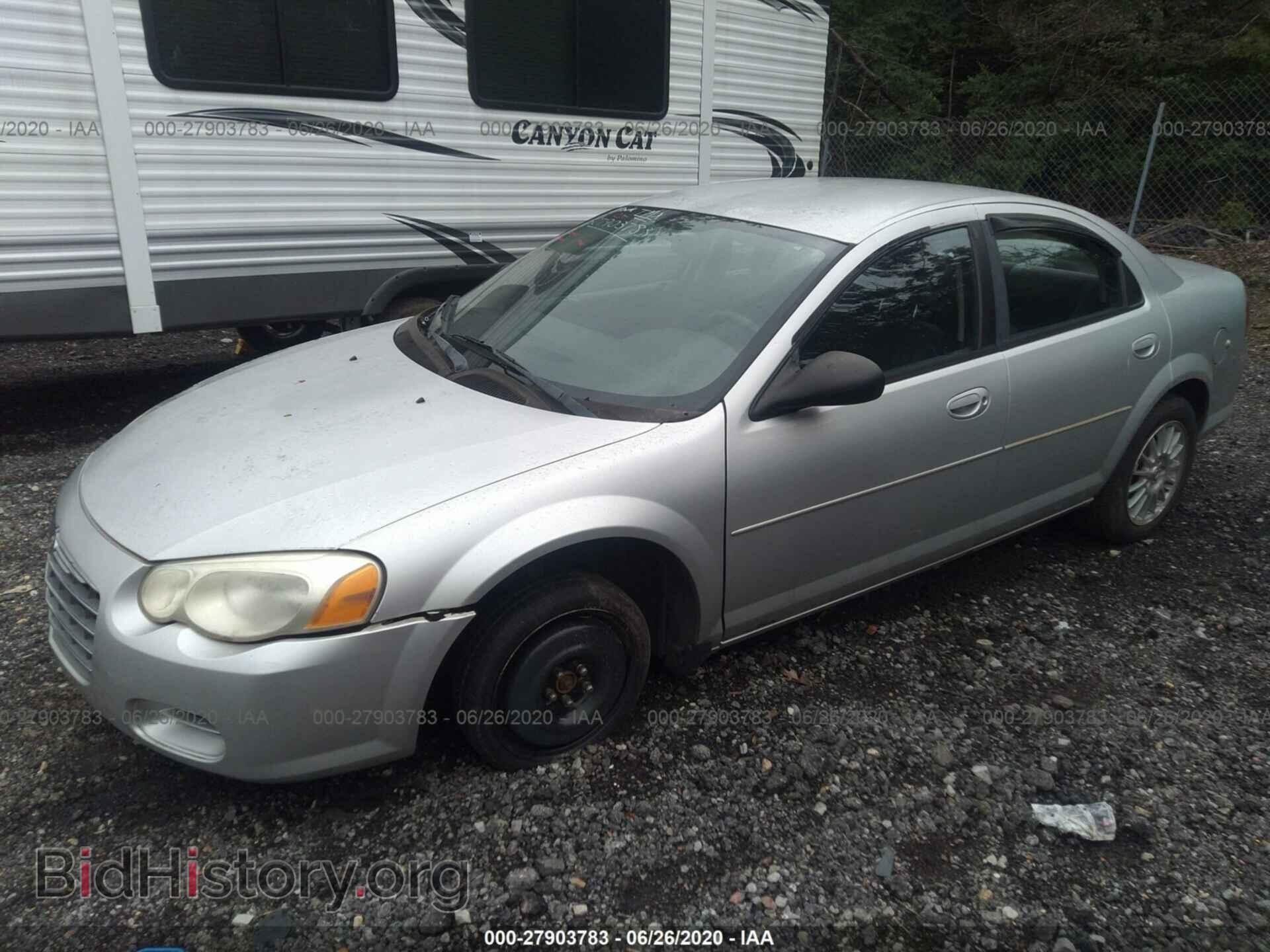 2005 CHRYSLER SEBRING - VIN: 1C3EL46X05N537264 - Фото 2