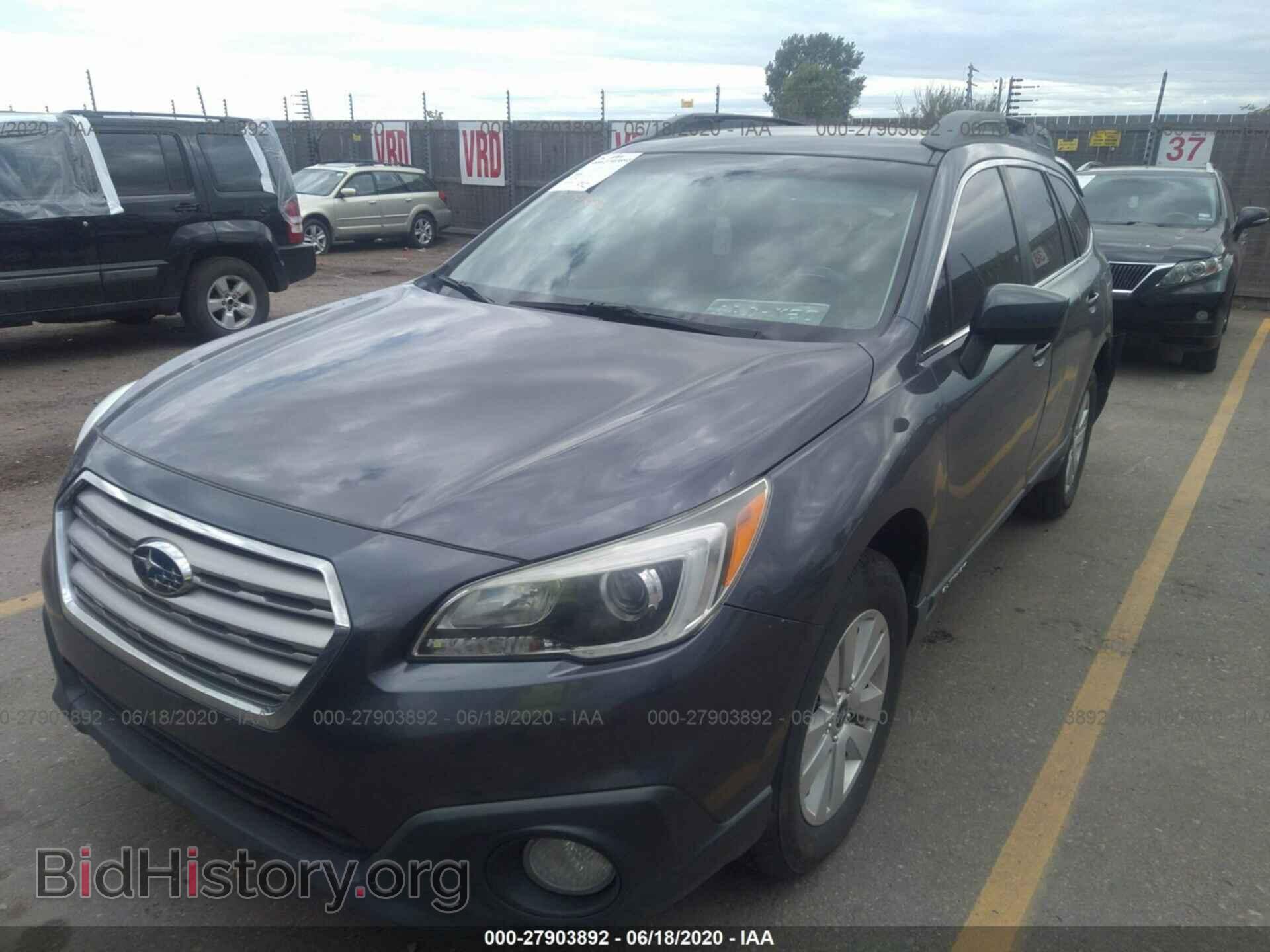2015 SUBARU OUTBACK - VIN: 4S4BSACC5F3288955 - Фото 2