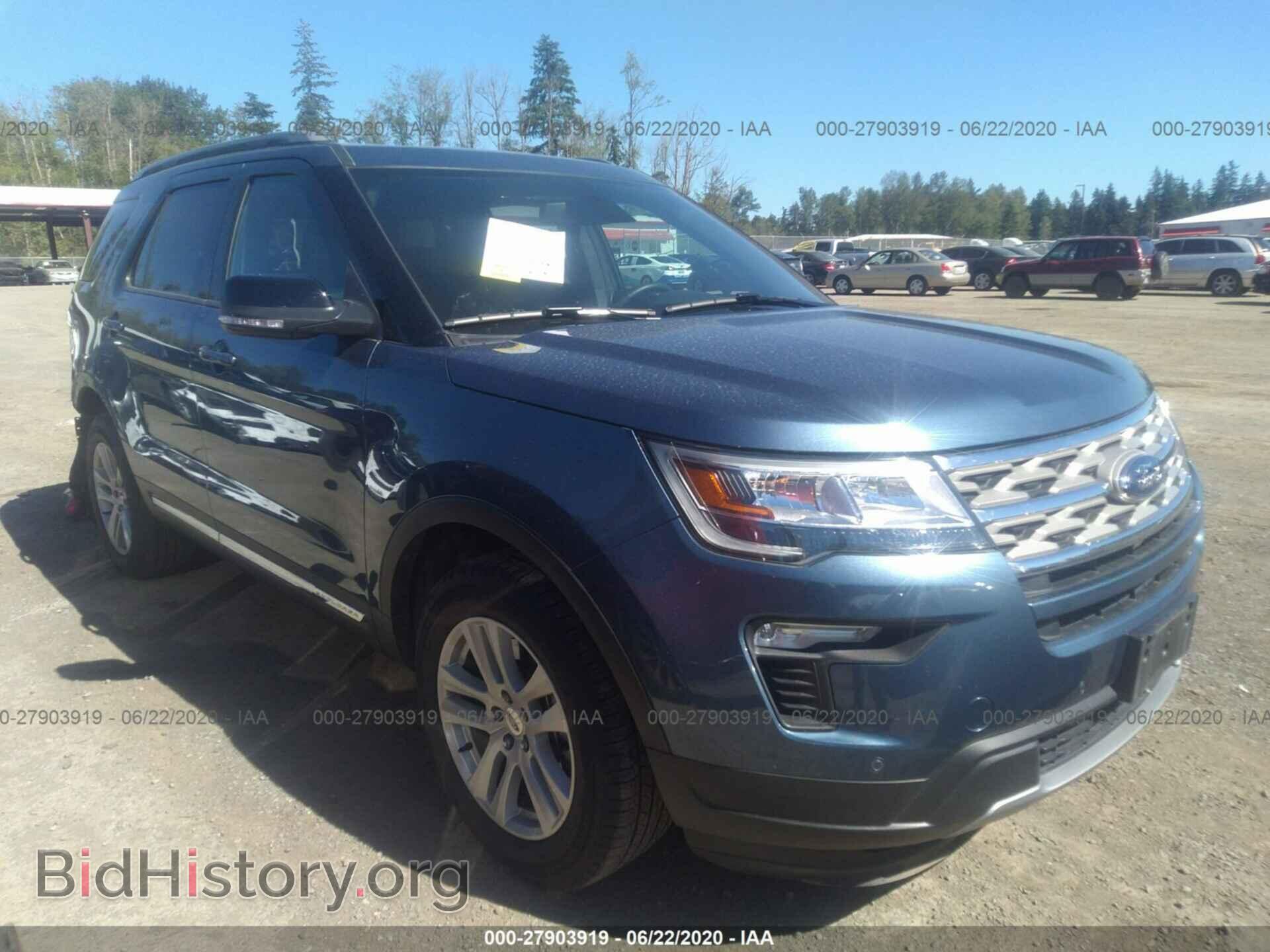 Фотография 1FM5K8D80JGB44893 - FORD EXPLORER 2018