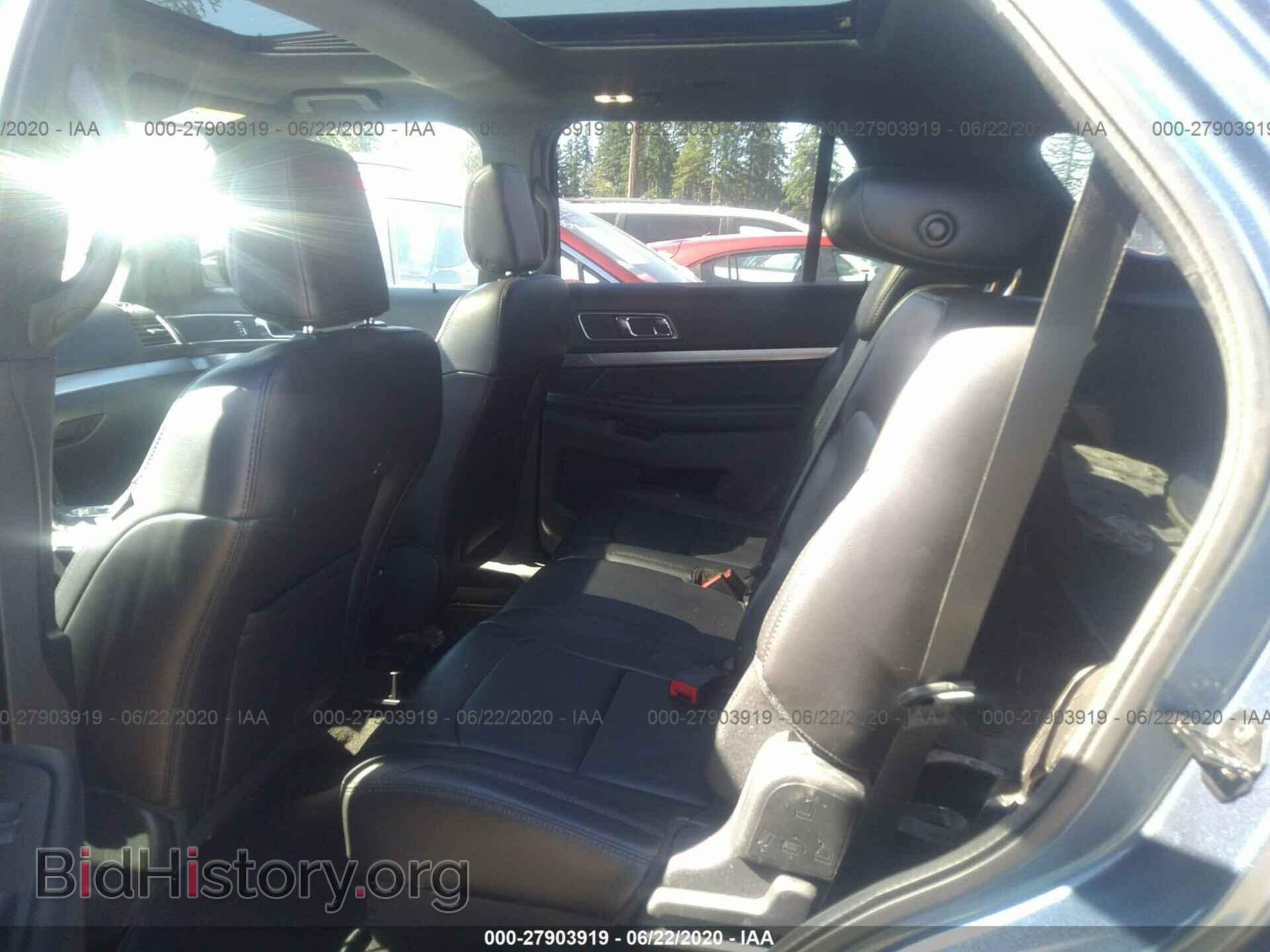 2018 FORD EXPLORER - VIN: 1FM5K8D80JGB44893 - Photo 8