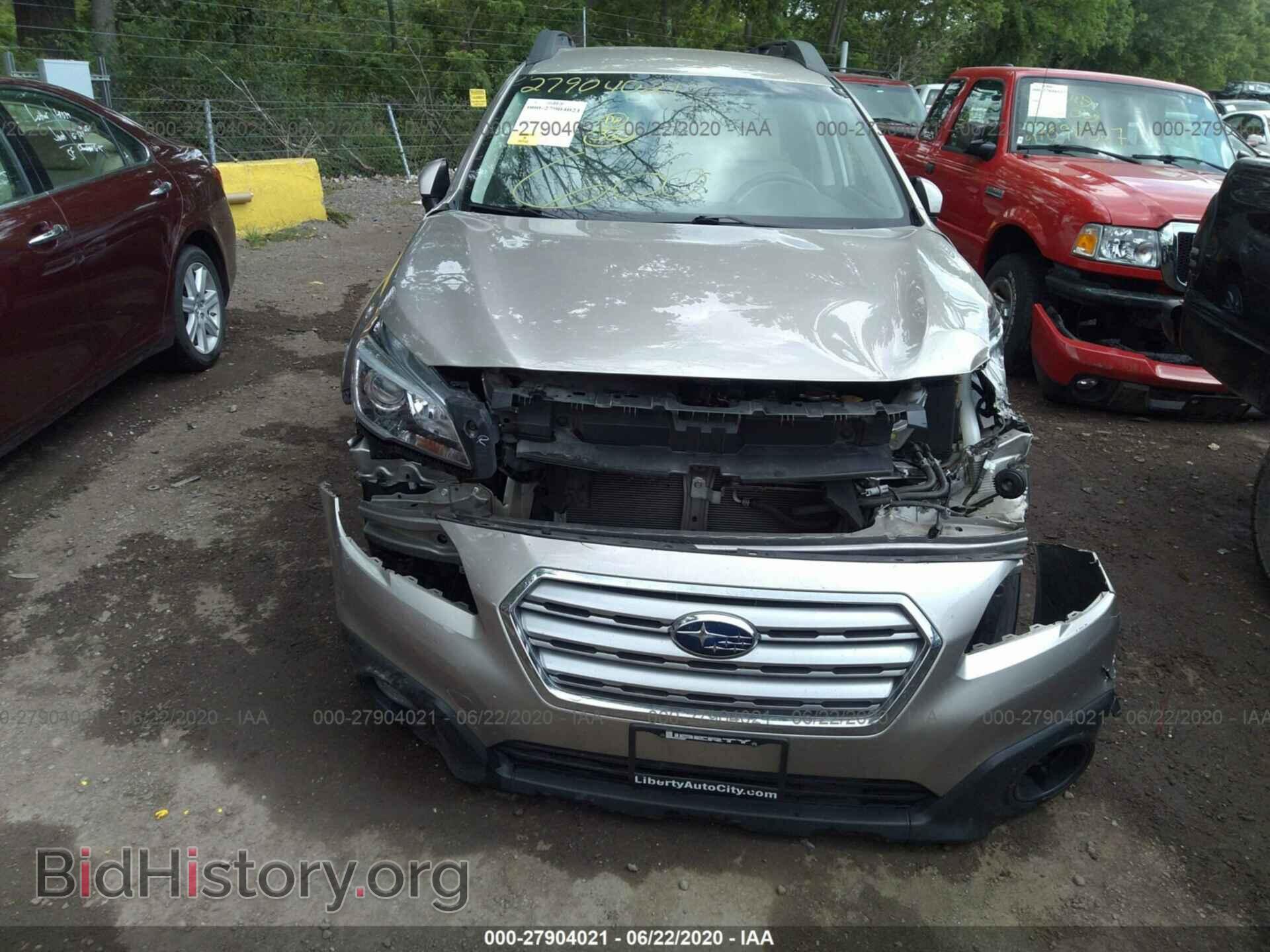 2016 SUBARU OUTBACK - VIN: 4S4BSAFC3G3249570 - Фото 6