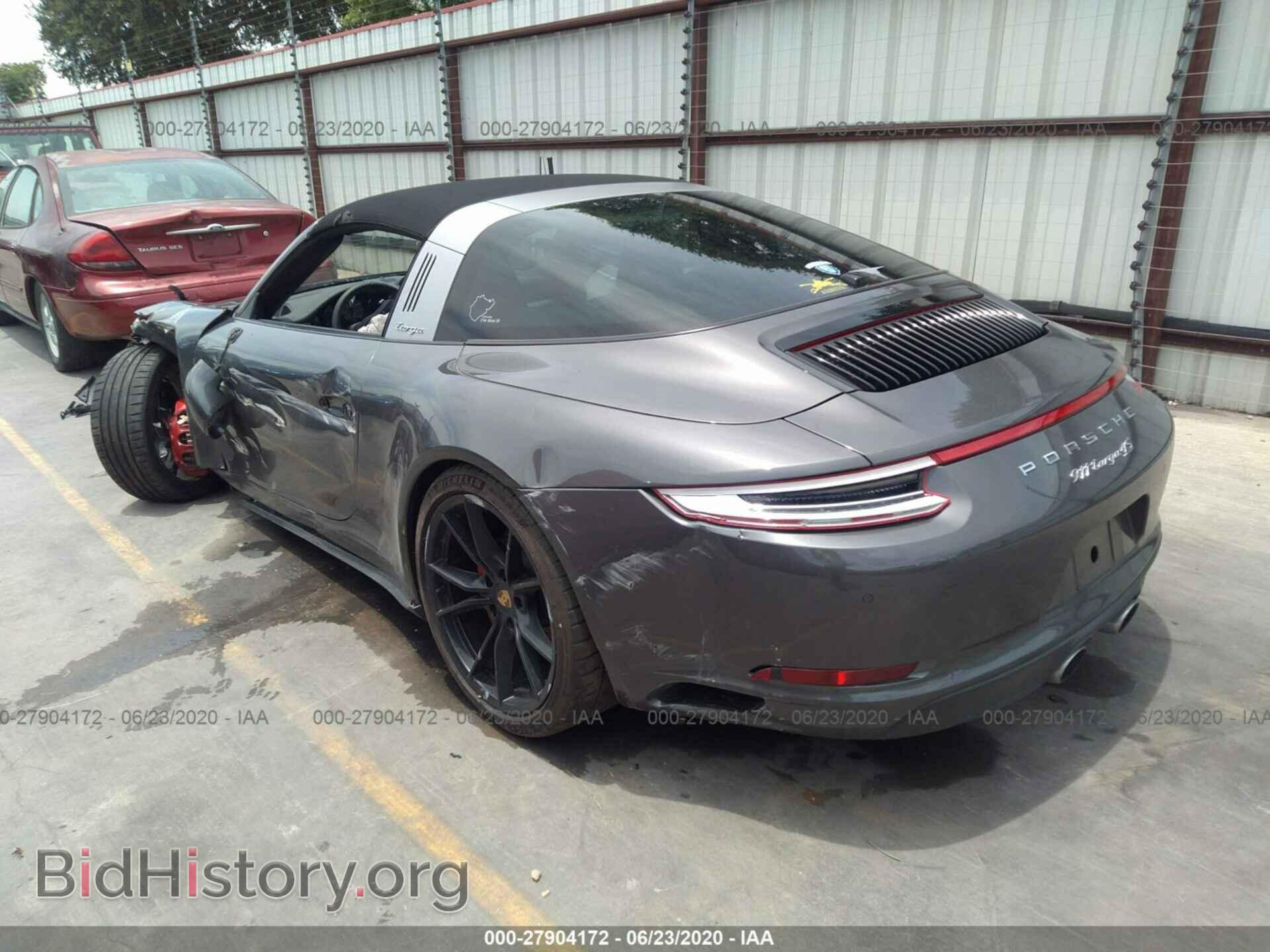 2019 PORSCHE 911 - VIN: WP0BB2A96KS125250 - Фото 3