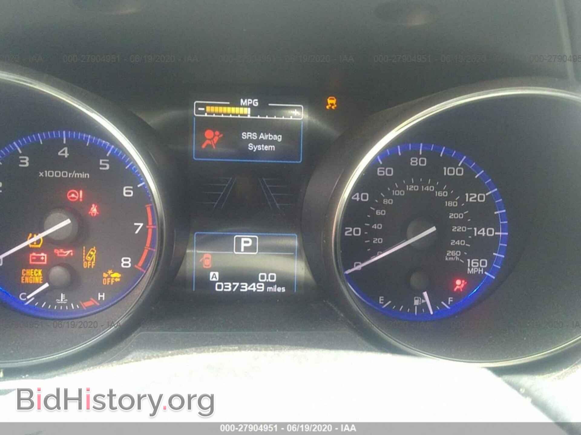 2016 SUBARU OUTBACK - VIN: 4S4BSENC9G3242714 - Фото 7