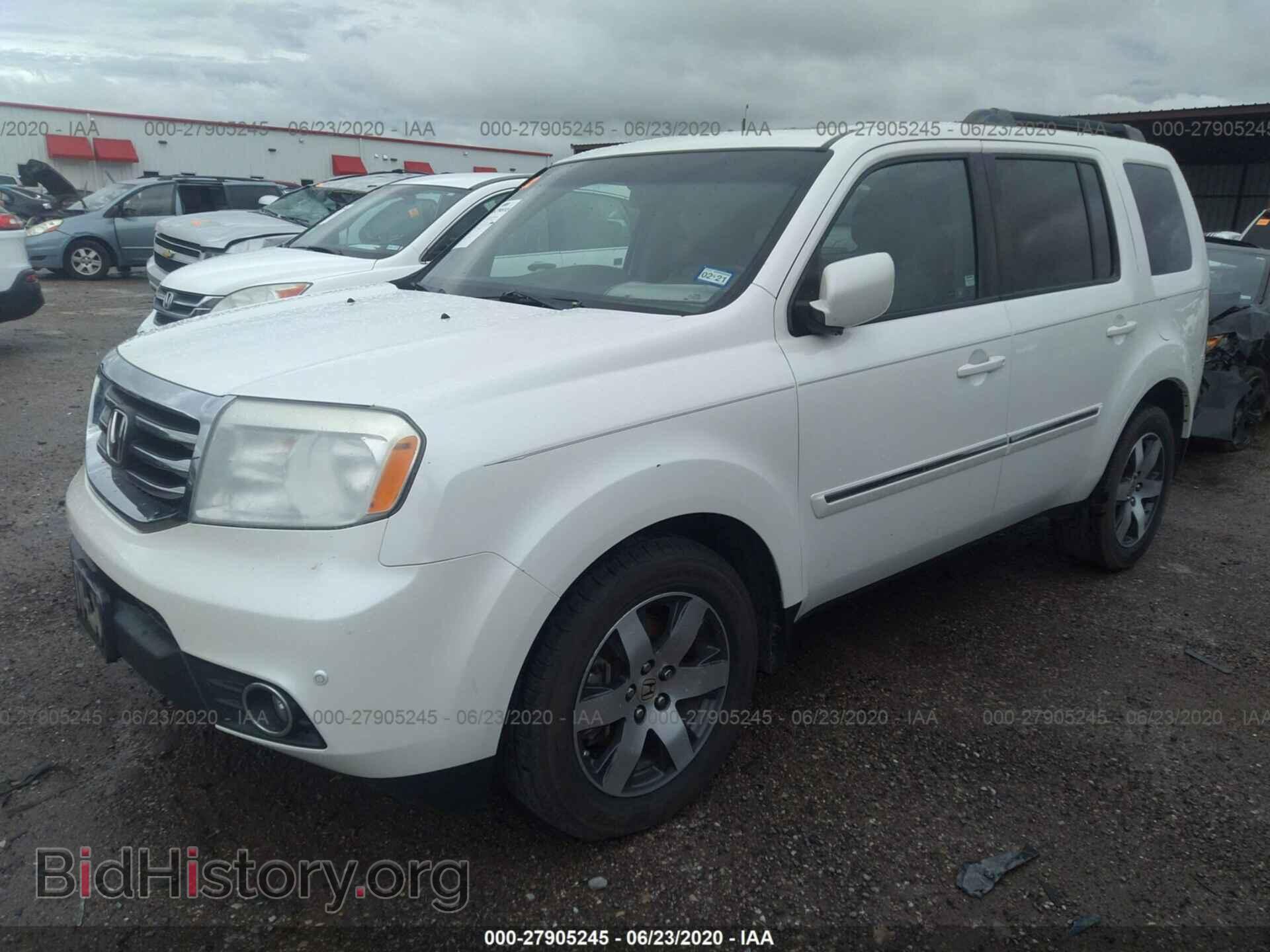 2012 HONDA PILOT - VIN: 5FNYF3H92CB016535 - Фото 2
