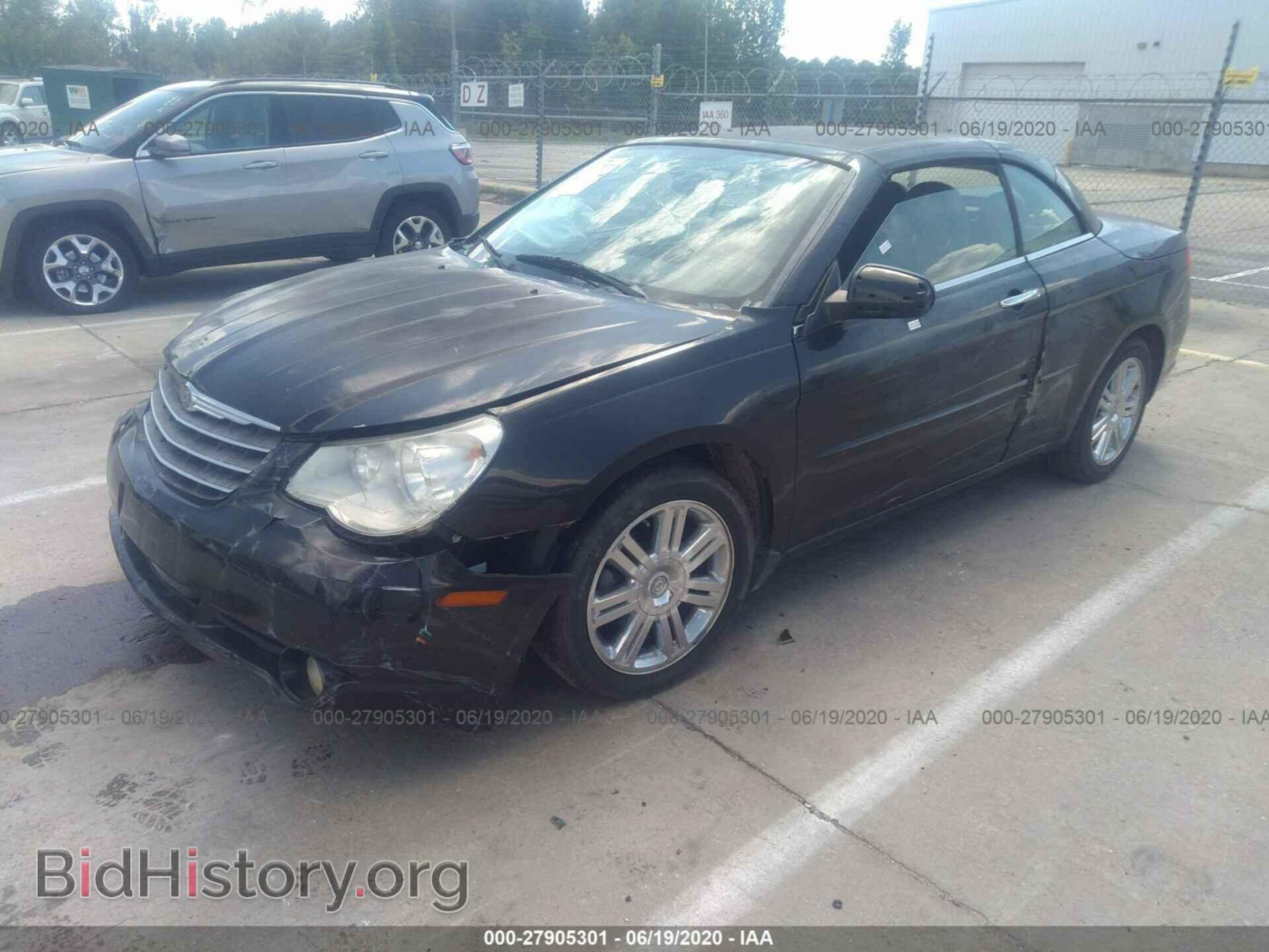 2008 CHRYSLER SEBRING - VIN: 1C3LC65M18N277164 - Фото 2