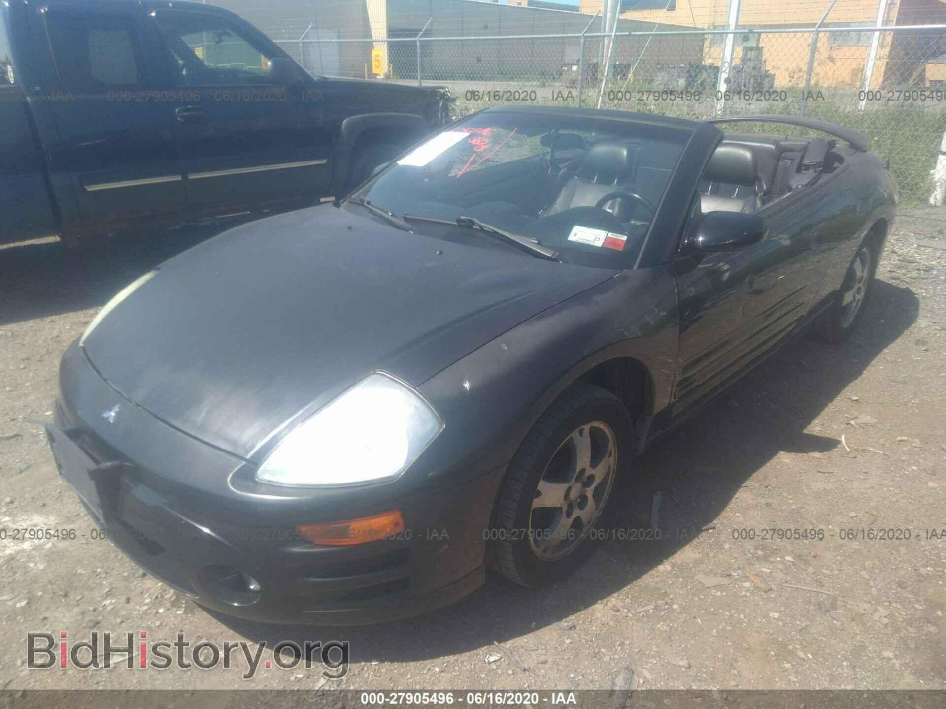 2003 MITSUBISHI ECLIPSE - VIN: 4A3AE45G43E164505 - Photo 2