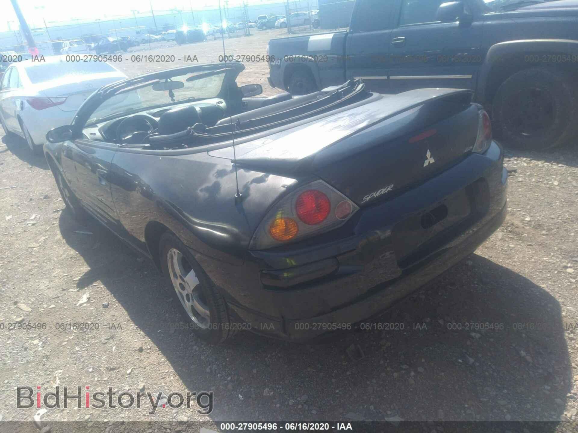 2003 MITSUBISHI ECLIPSE - VIN: 4A3AE45G43E164505 - Photo 3