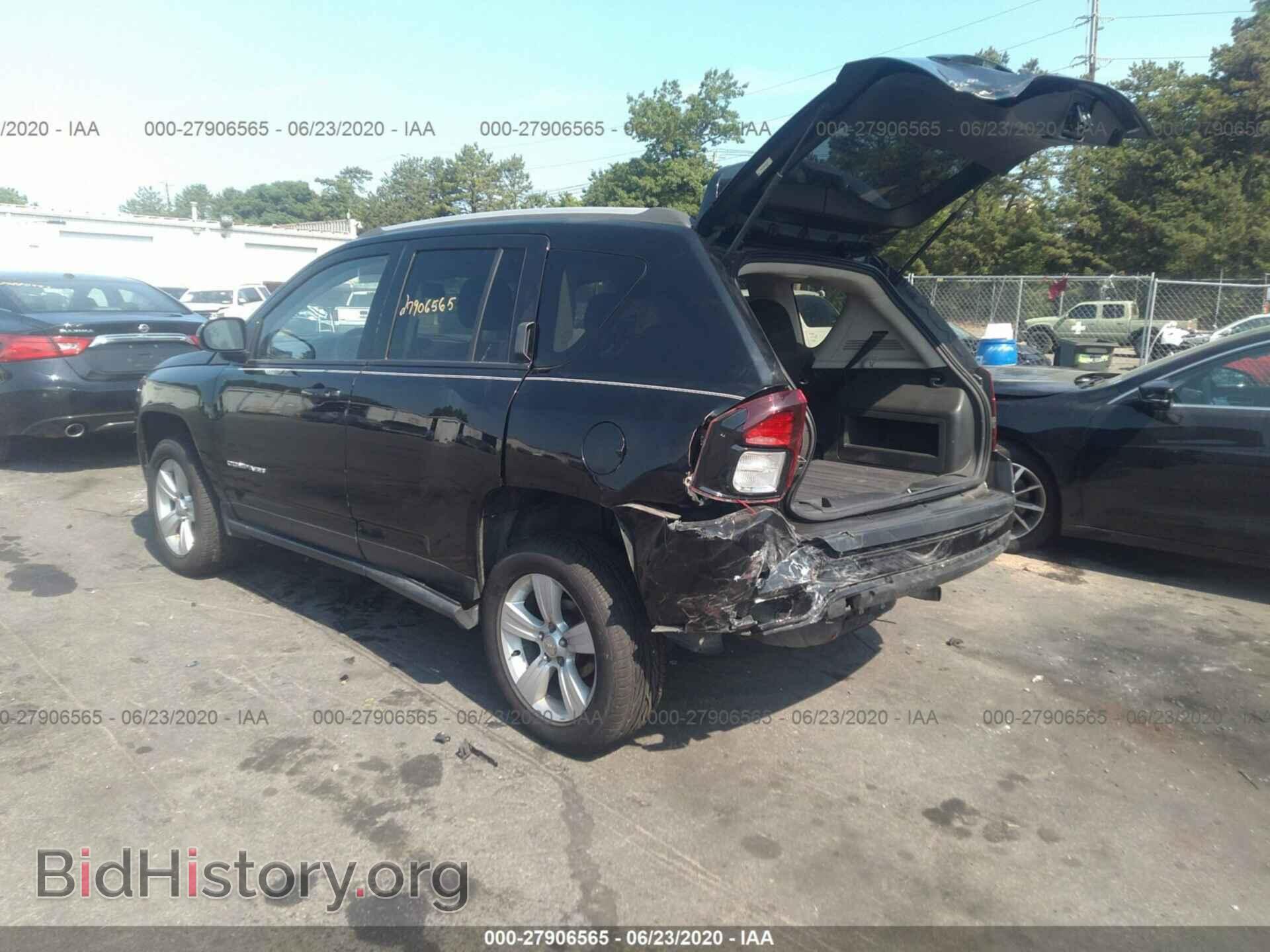 2016 JEEP COMPASS - VIN: 1C4NJDBB8GD638363 - Фото 3