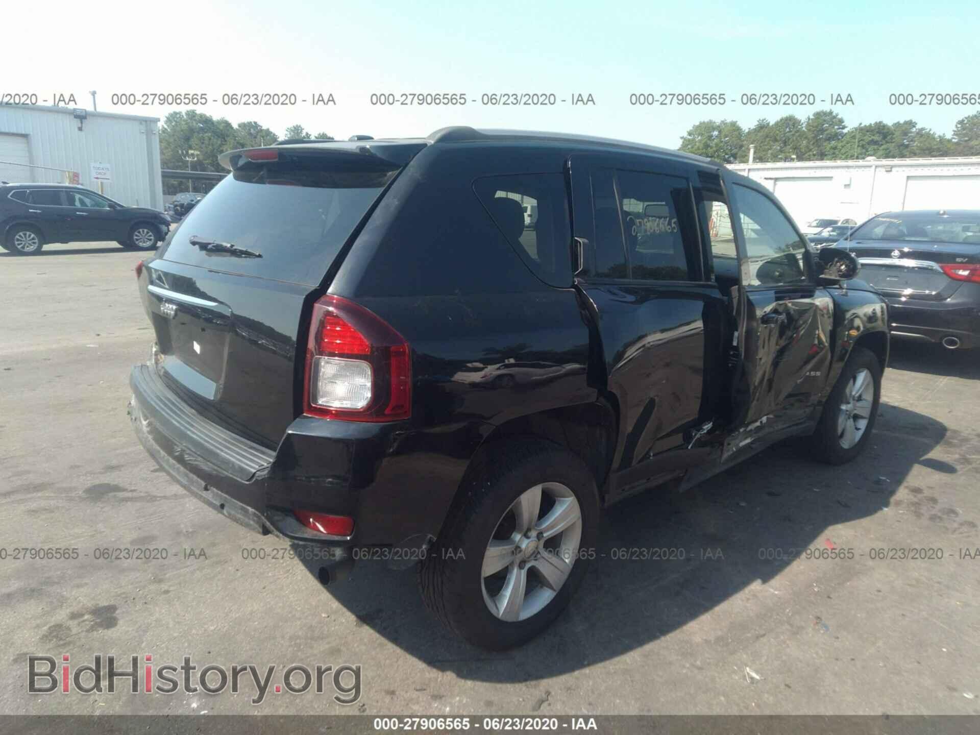 2016 JEEP COMPASS - VIN: 1C4NJDBB8GD638363 - Фото 4