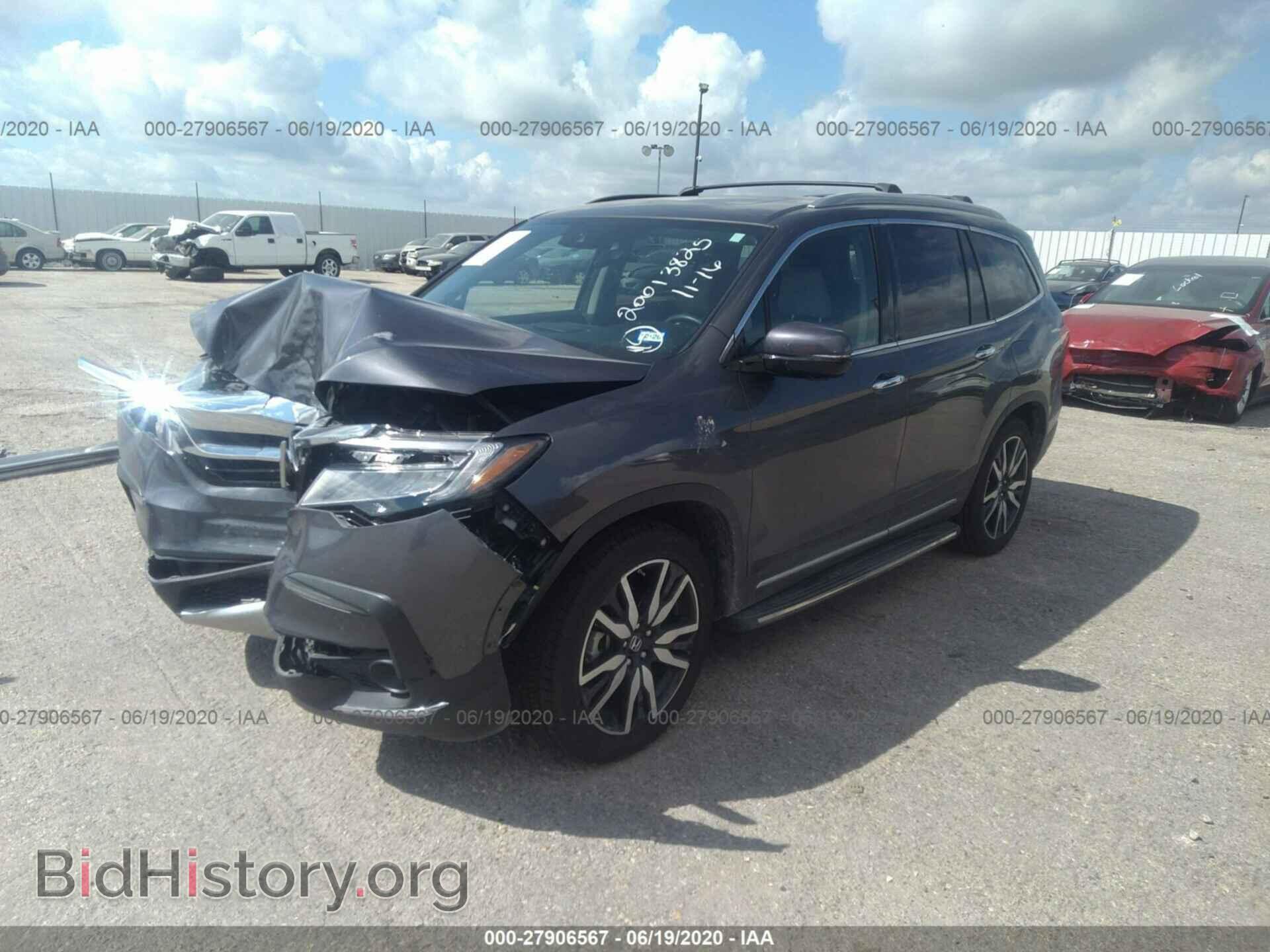 2019 HONDA PILOT - VIN: 5FNYF5H69KB015561 - Фото 2