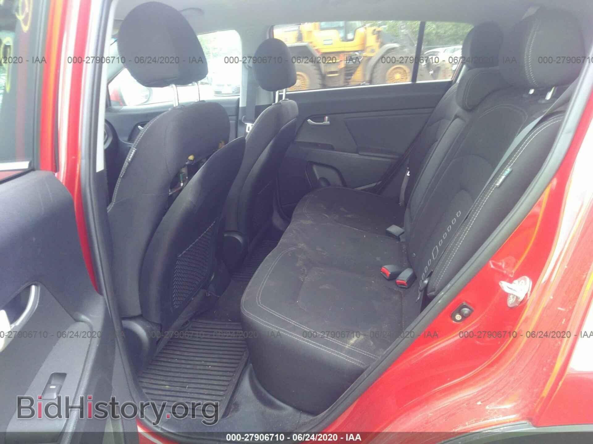 2013 KIA SPORTAGE - VIN: KNDPC3A24D7366242 - Фото 8