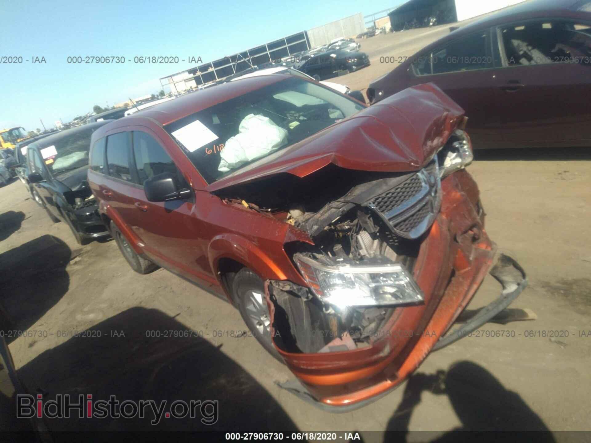 Photo 3C4PDCAB5CT345102 - DODGE JOURNEY 2012