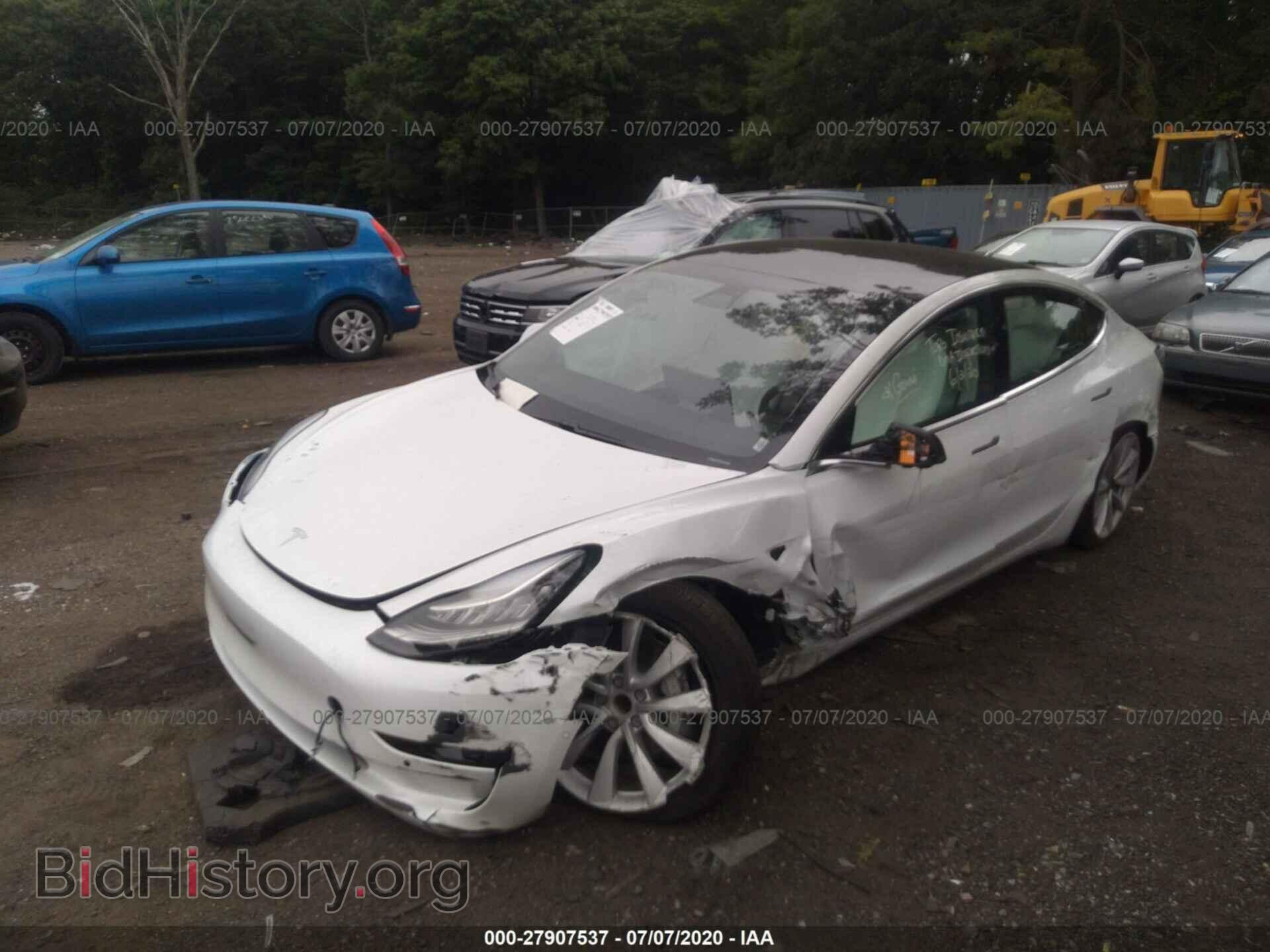 2020 TESLA MODEL 3 - VIN: 5YJ3E1EA2LF509938 - Фото 2