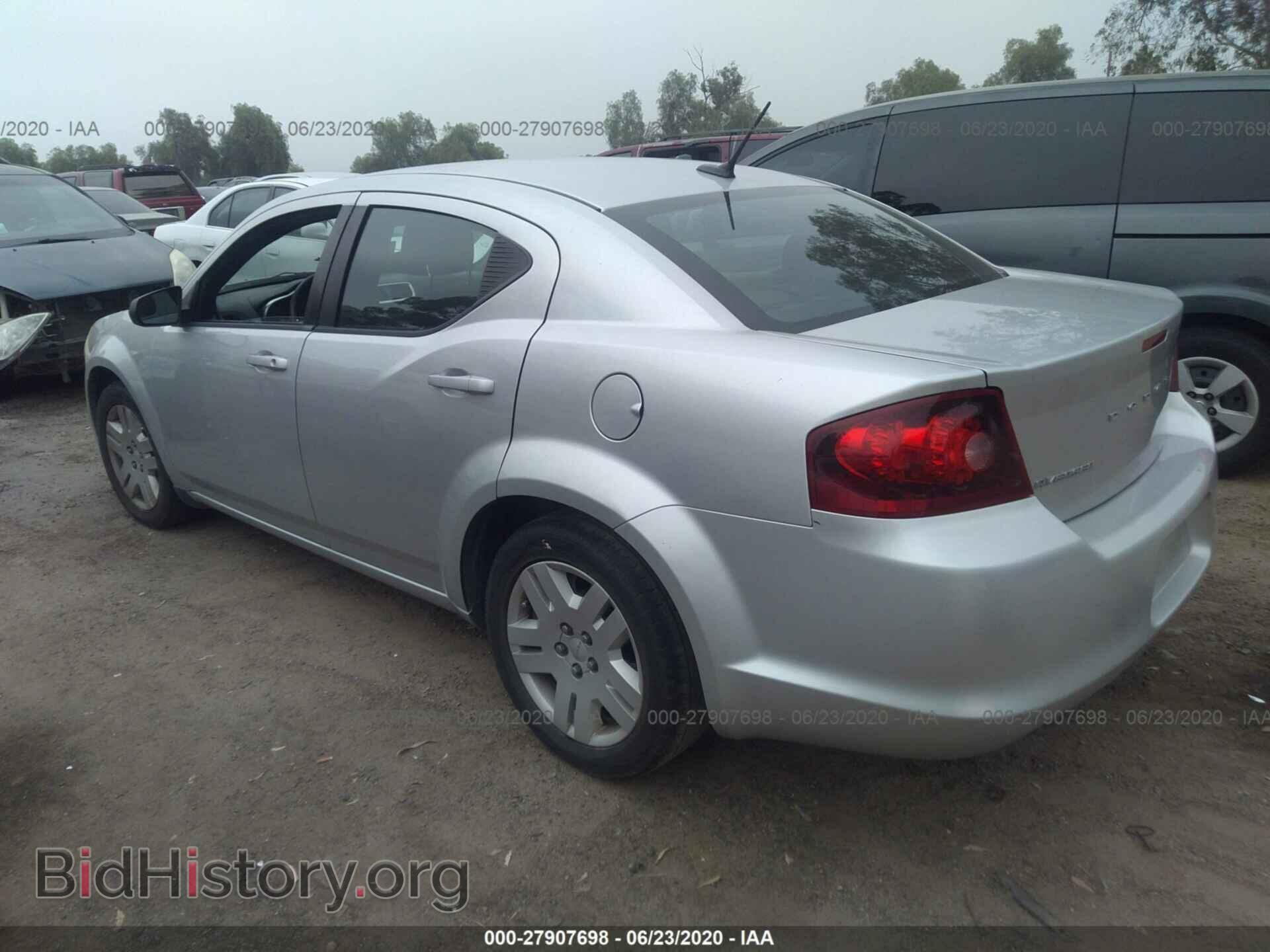 2011 DODGE AVENGER - VIN: 1B3BD4FB4BN563119 - Фото 3