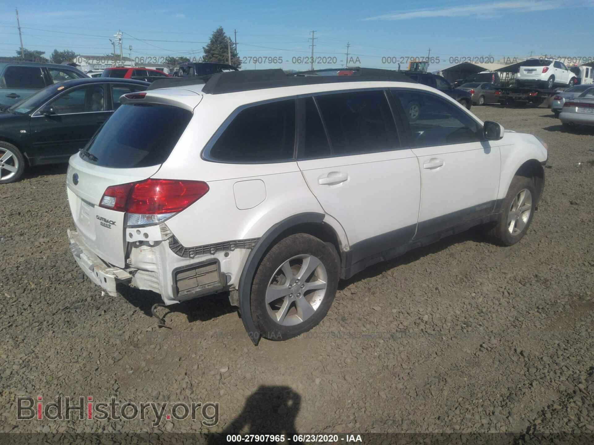2013 SUBARU OUTBACK - VIN: 4S4BRBBC7D3265192 - Фото 4