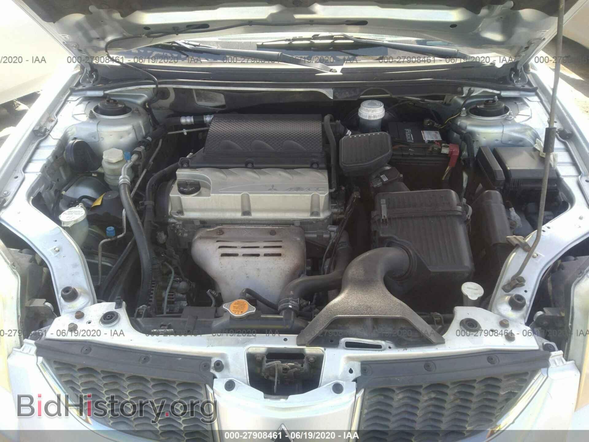 2004 MITSUBISHI GALANT - VIN: 4A3AB36F44E075351 - Фото 10