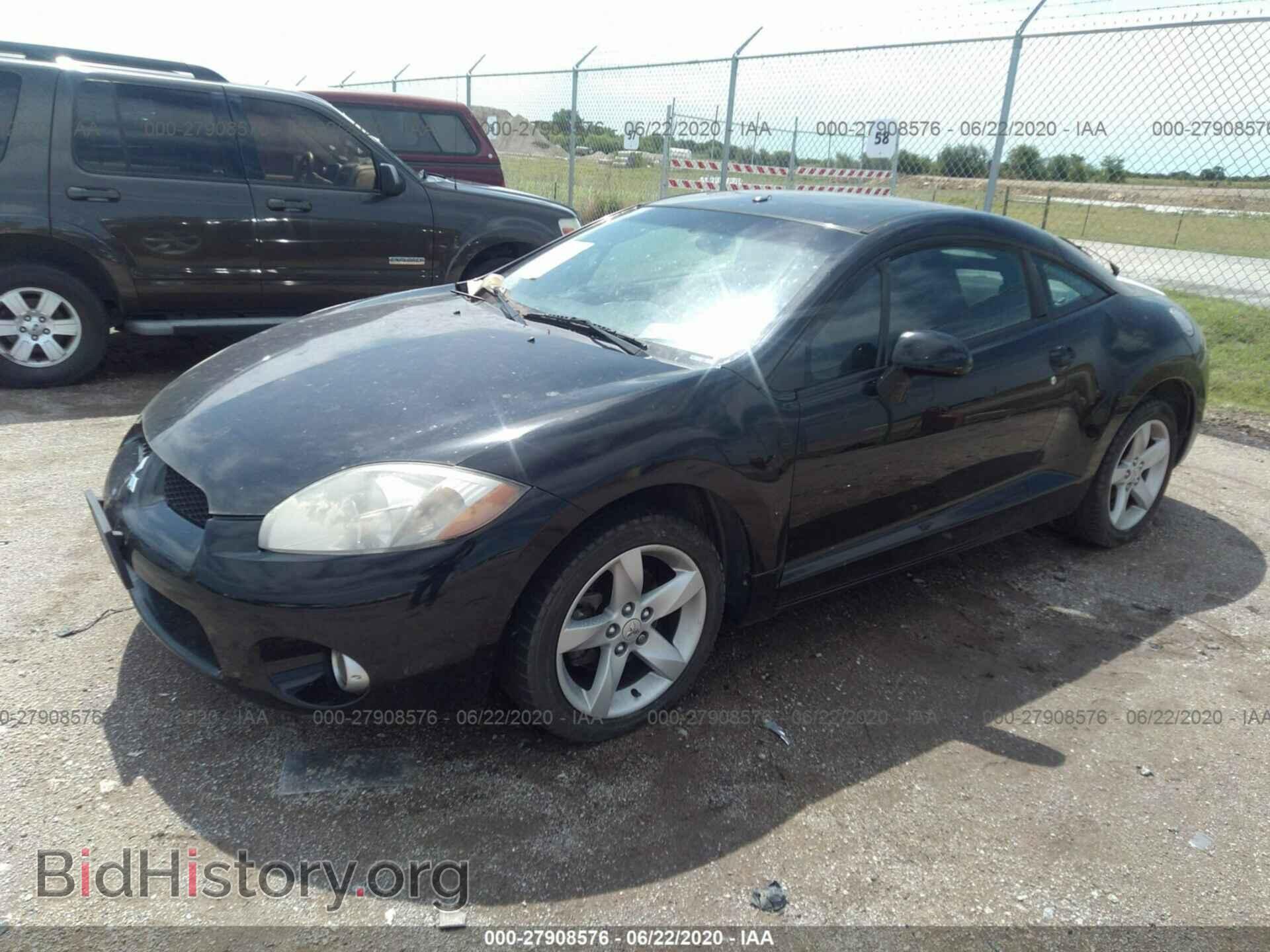 2007 MITSUBISHI ECLIPSE - VIN: 4A3AK34TX7E015801 - Фото 2