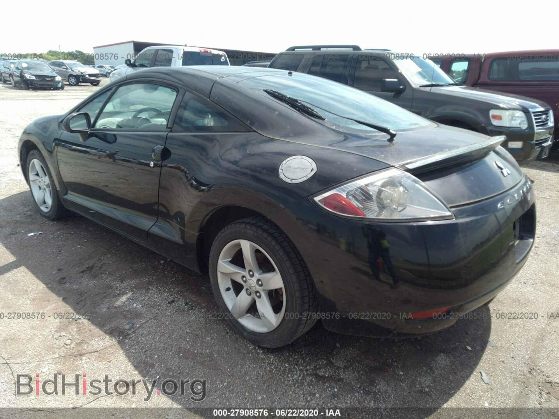 2007 MITSUBISHI ECLIPSE - VIN: 4A3AK34TX7E015801 - Фото 3