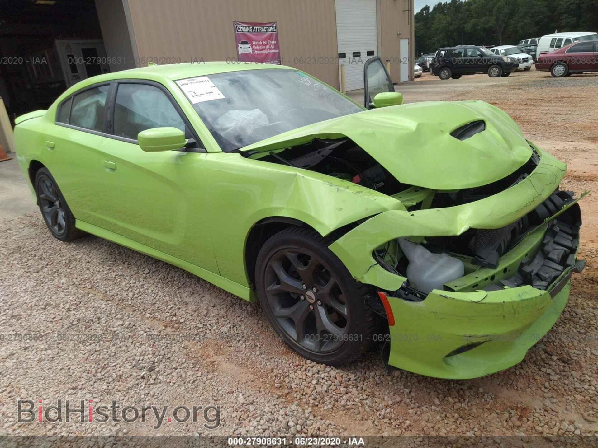 Photo 2C3CDXHG2KH672804 - DODGE CHARGER 2019