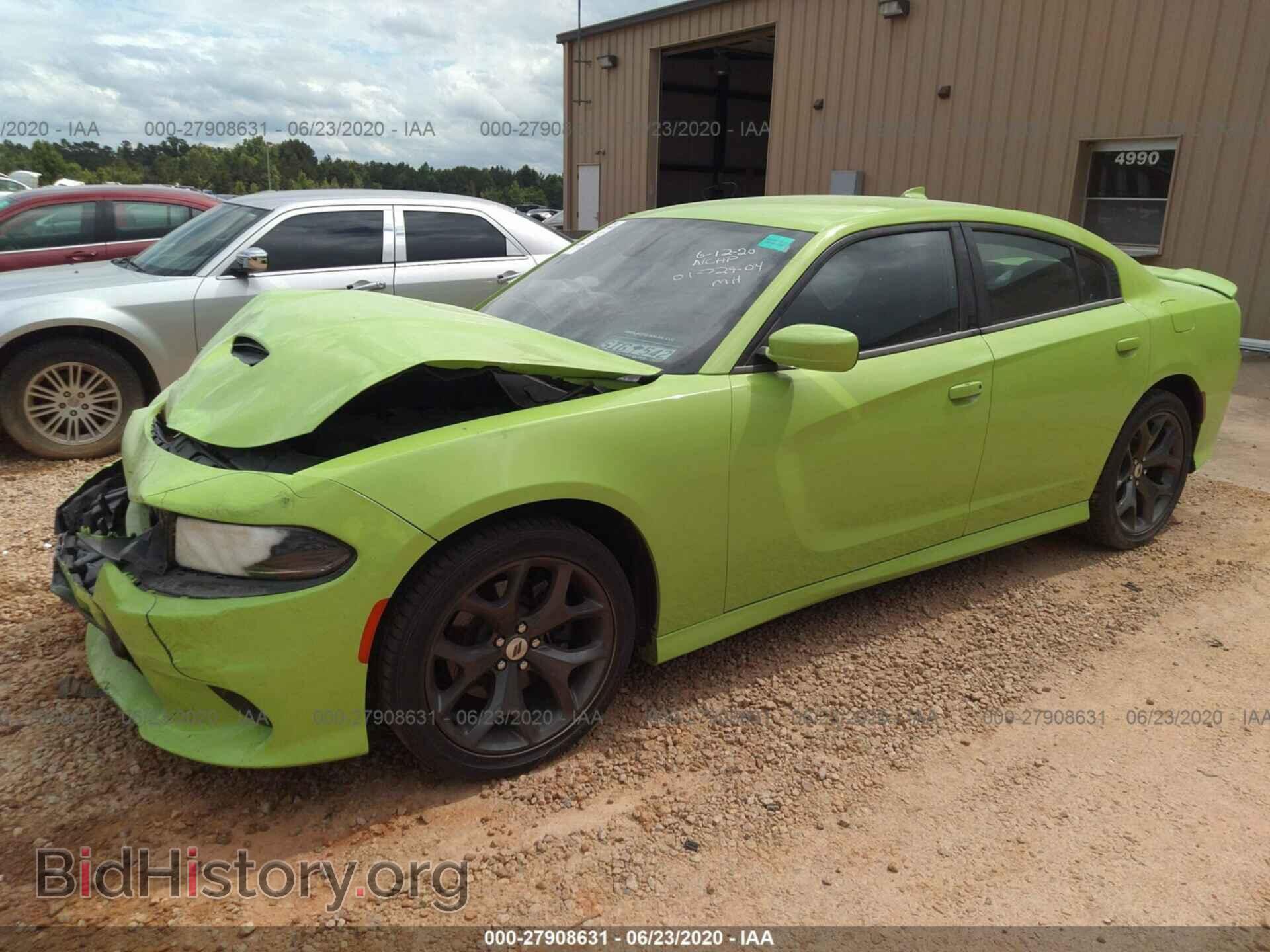 2019 DODGE CHARGER - VIN: 2C3CDXHG2KH672804 - Фото 2