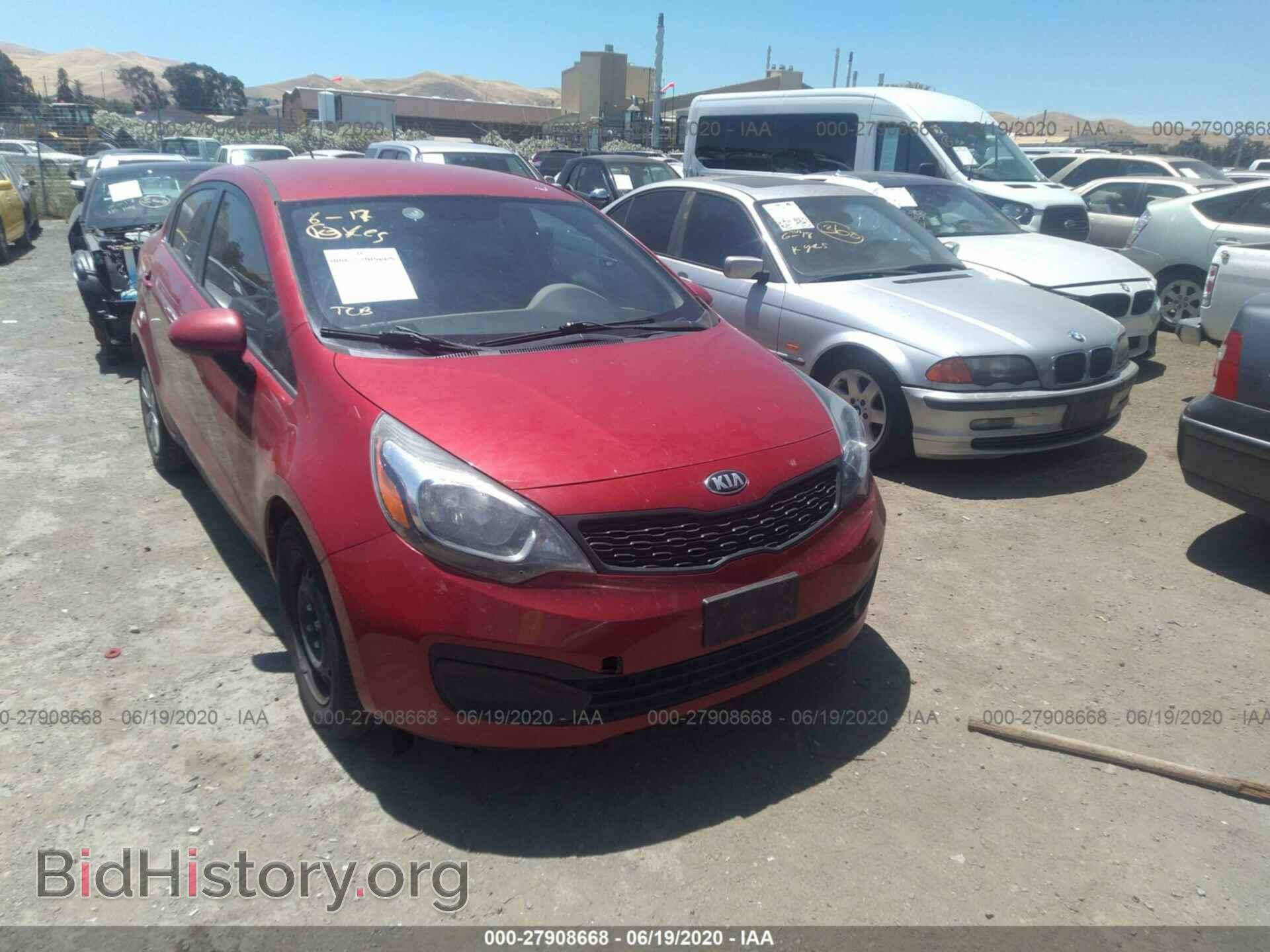 2013 KIA RIO - VIN: KNADM4A34D6146875 - Фото 6