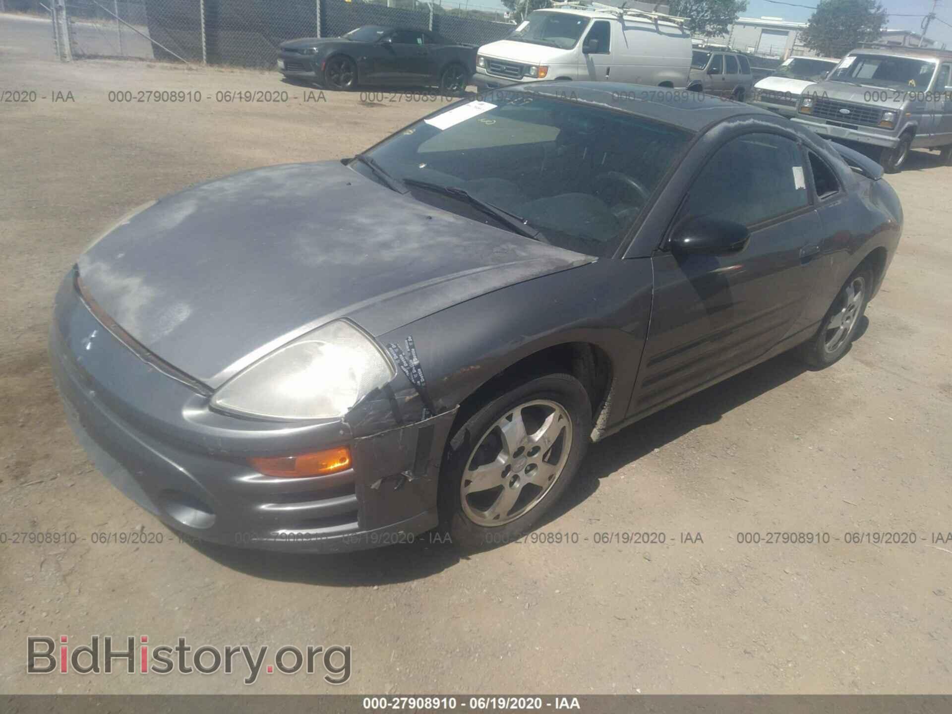 2003 MITSUBISHI ECLIPSE - VIN: 4A3AC44G13E028887 - Фото 2