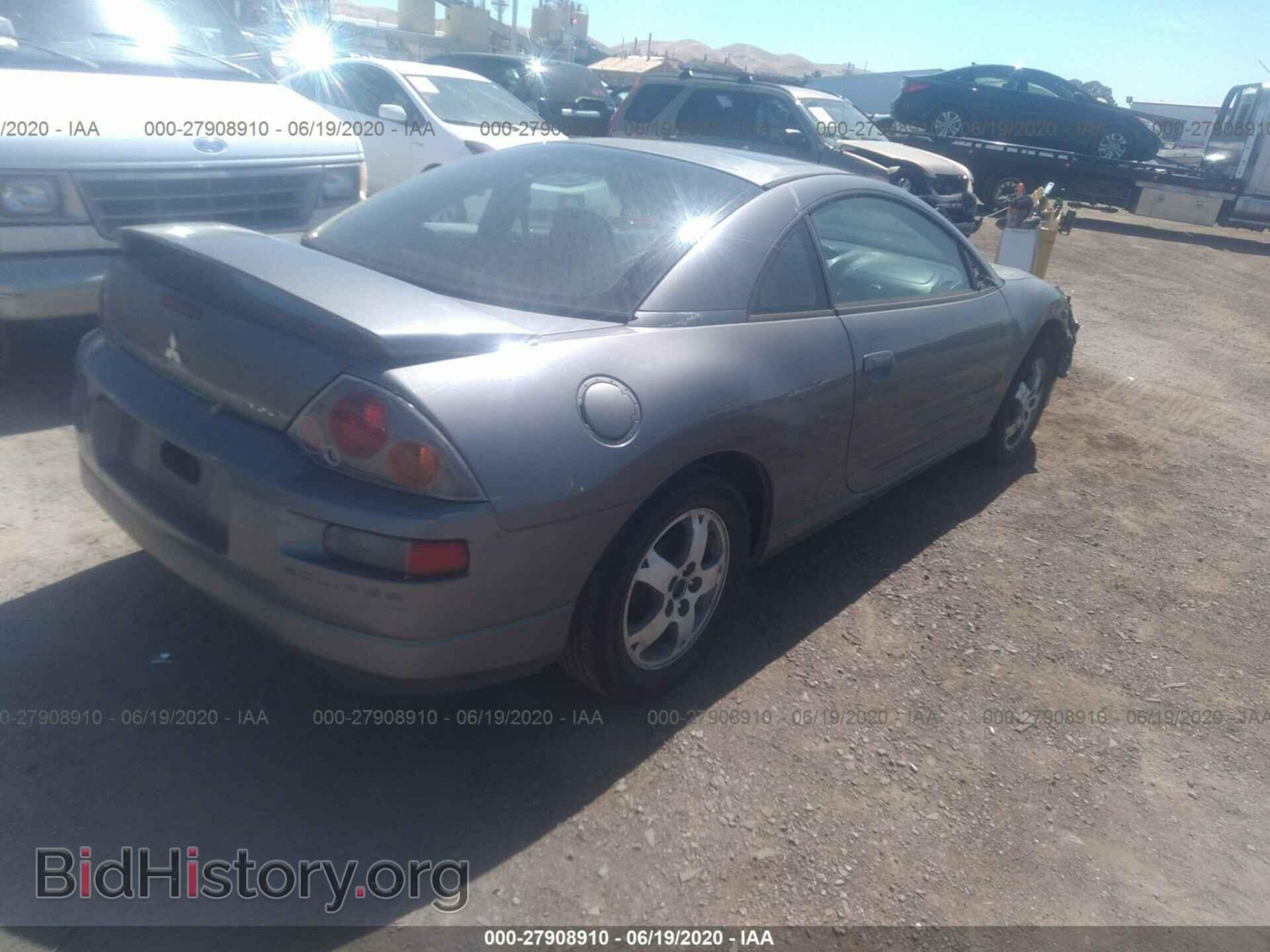2003 MITSUBISHI ECLIPSE - VIN: 4A3AC44G13E028887 - Фото 4