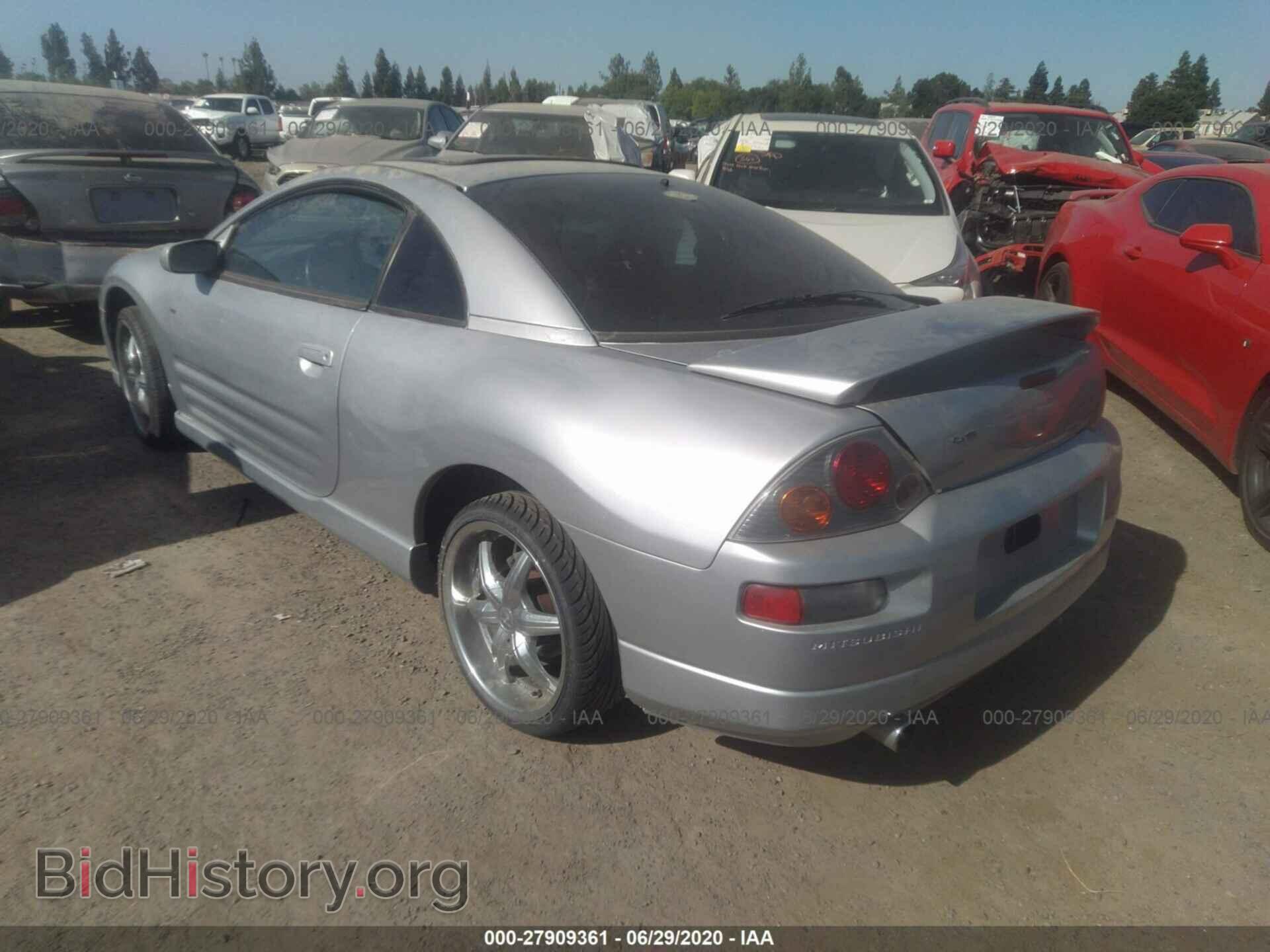 2003 MITSUBISHI ECLIPSE - VIN: 4A3AC74H73E011764 - Фото 3