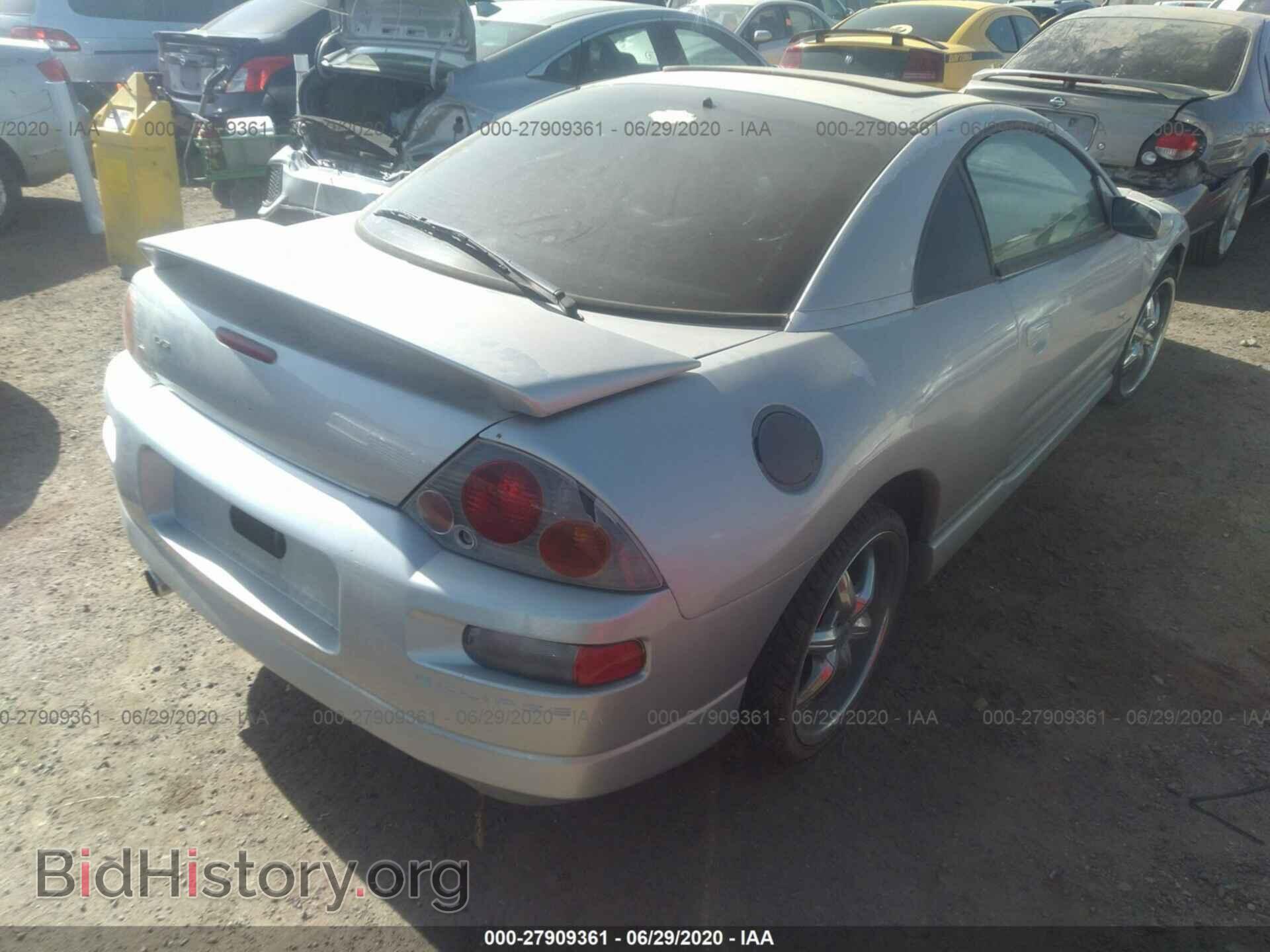 2003 MITSUBISHI ECLIPSE - VIN: 4A3AC74H73E011764 - Фото 4