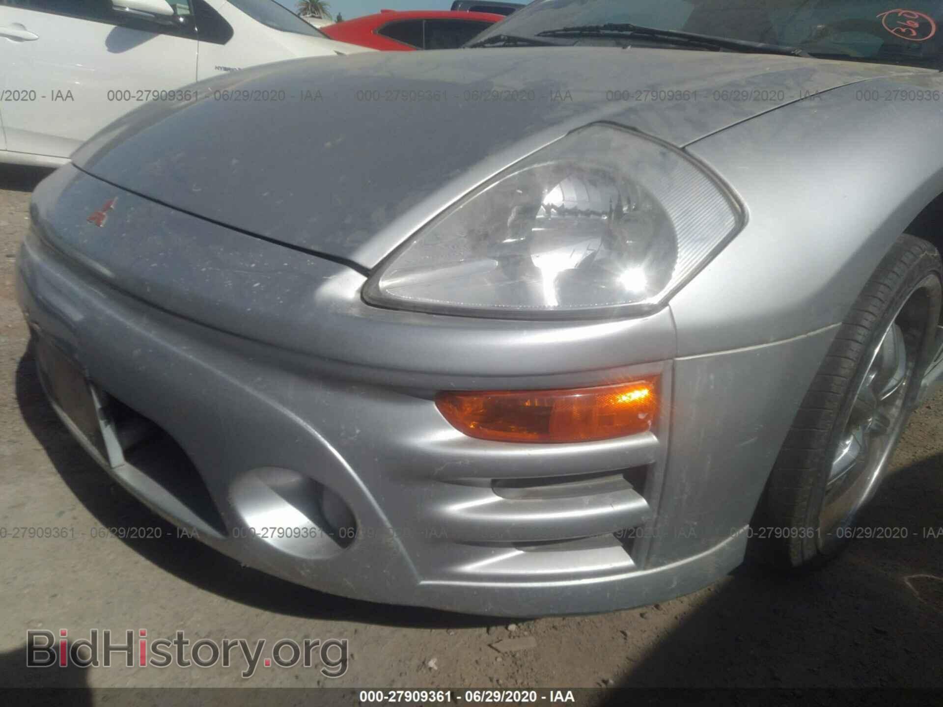 2003 MITSUBISHI ECLIPSE - VIN: 4A3AC74H73E011764 - Фото 6
