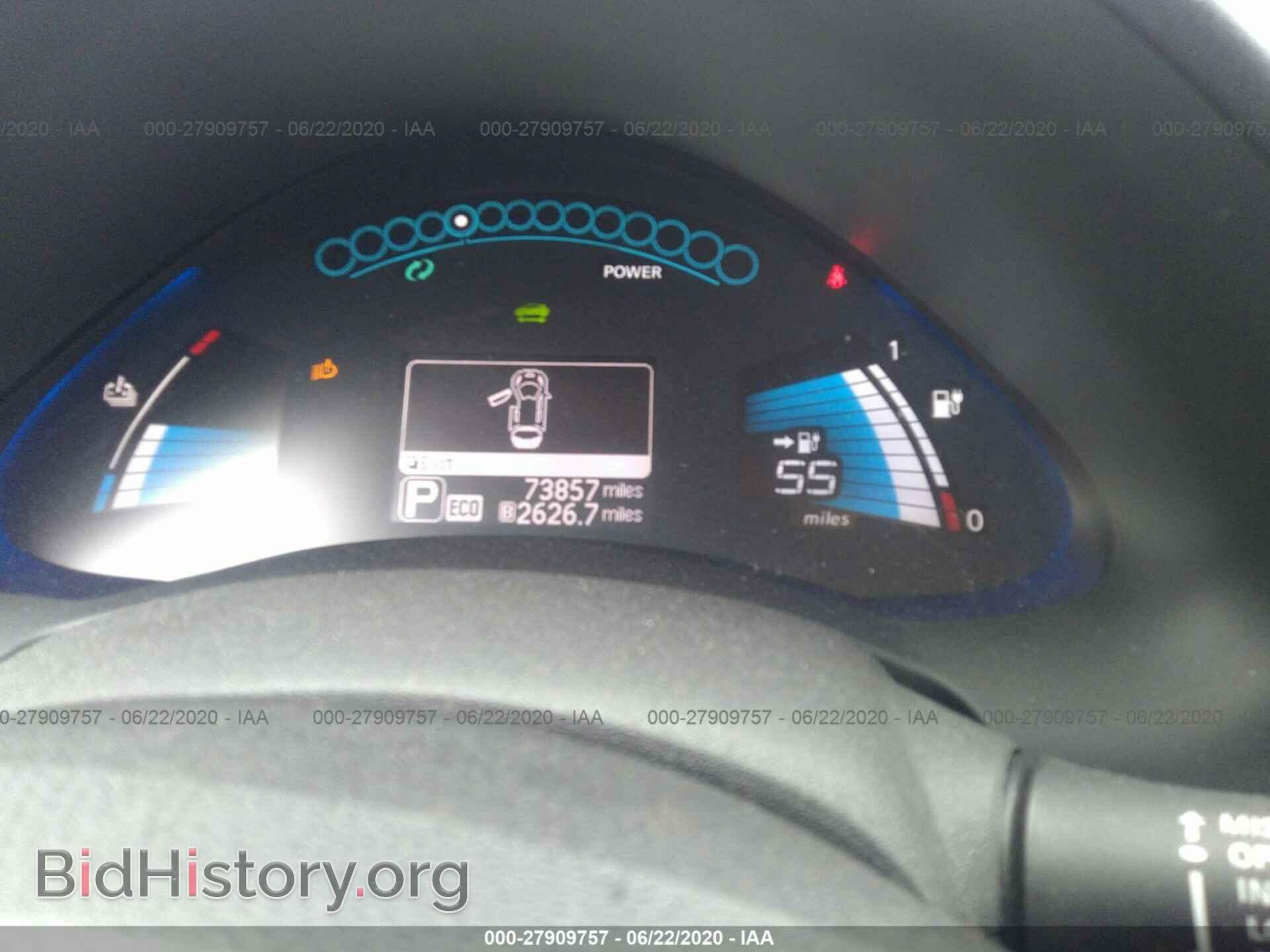 2013 NISSAN LEAF - VIN: 1N4AZ0CP2DC409601 - Фото 8