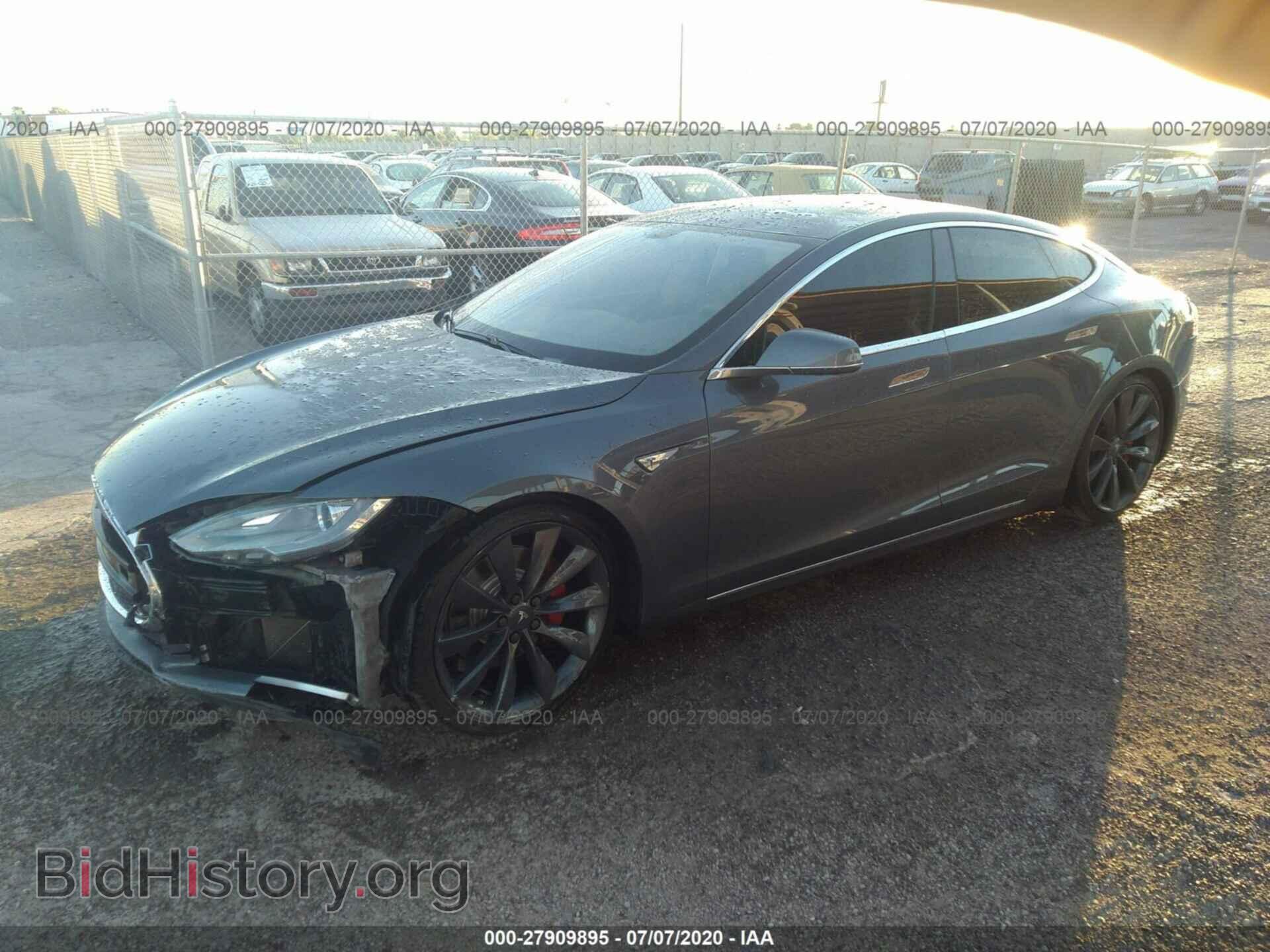 2012 TESLA MODEL S - VIN: 5YJSA1DP2CFP01793 - Фото 2